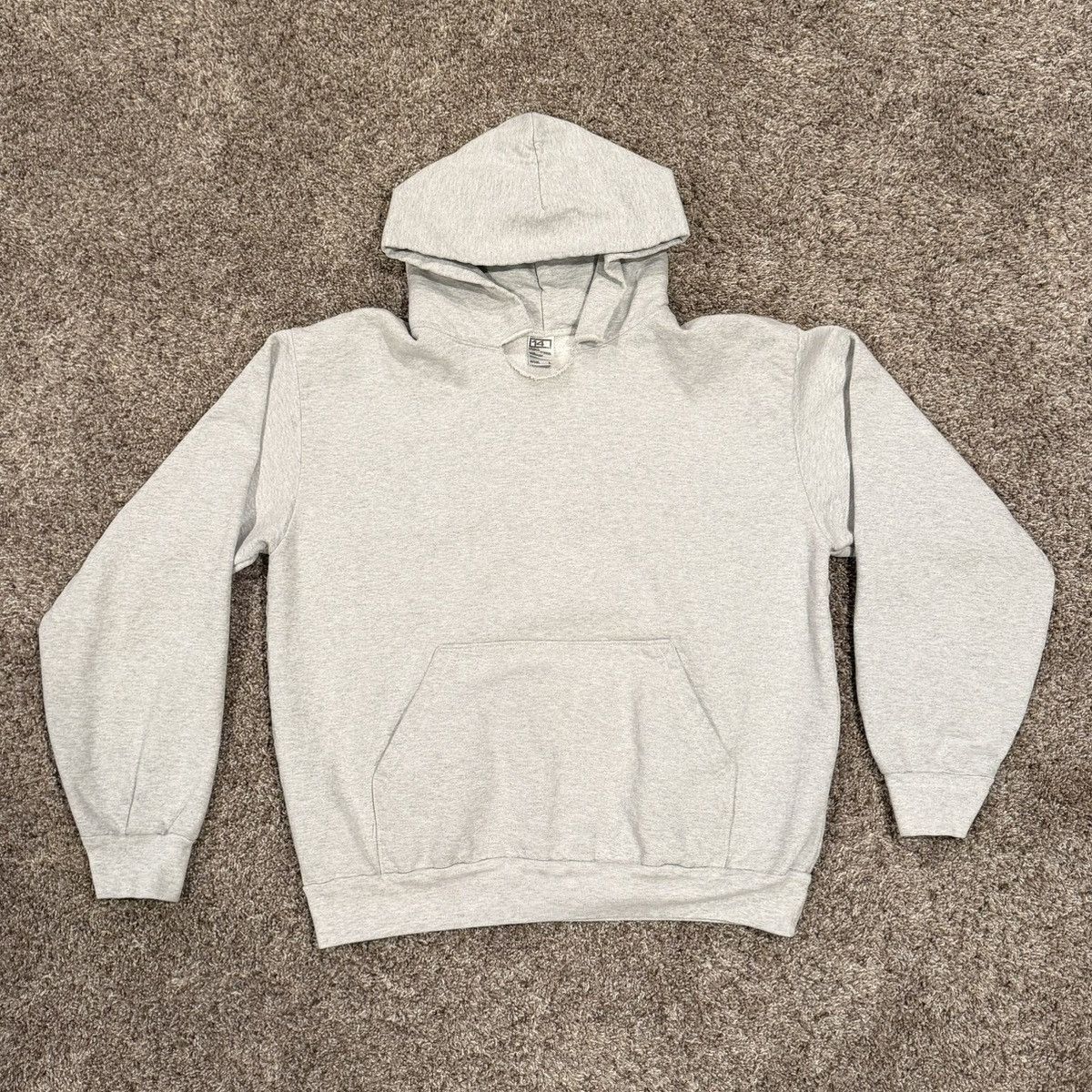 Los Angeles Apparel Los Angeles Apparel Blank Basic Hoodie Sweatshirt Gray Grey Size US L / EU 52-54 / 3 - 1 Thumbnail