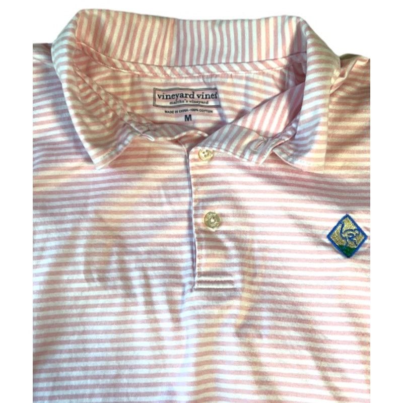 Vineyard Vines Vineyard Vines Mens Pink Cotton Whale Polo Shirt Sz Medium Size US M / EU 48-50 / 2 - 4 Thumbnail