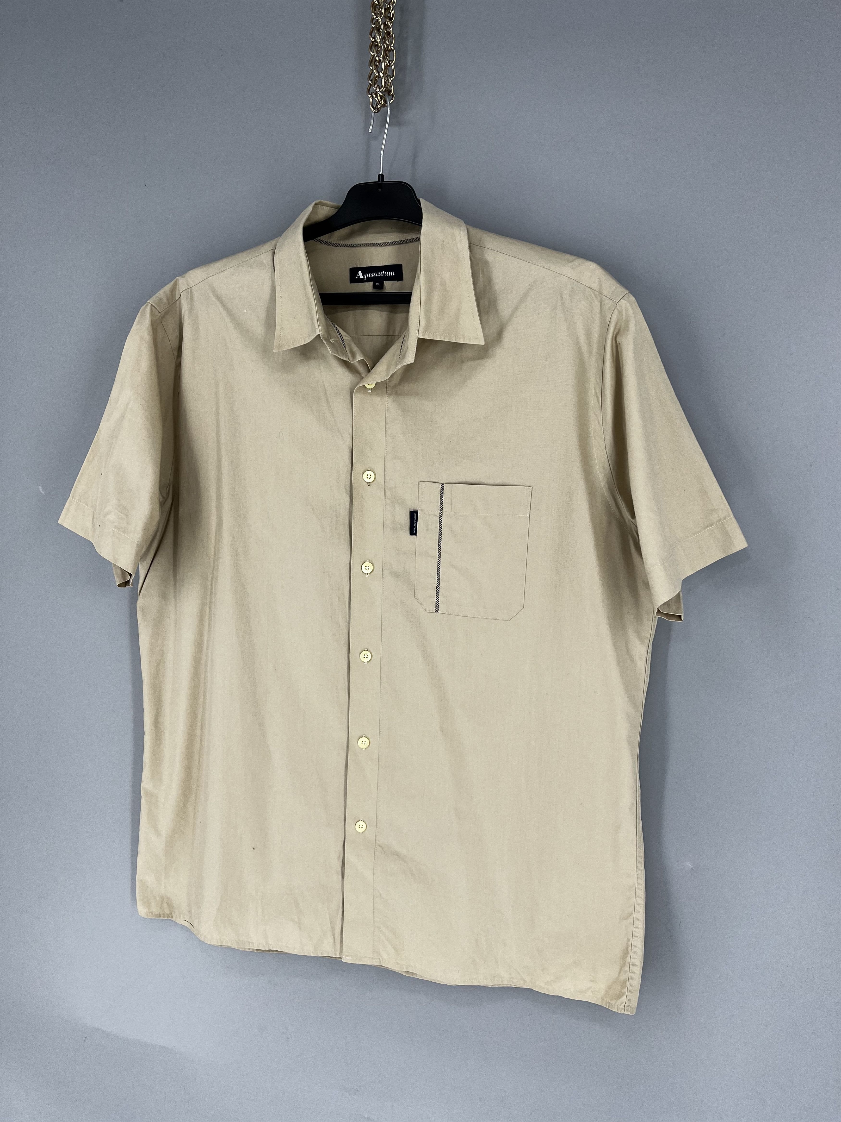Aquascutum Mens Shirt Long Sleeve Aquascutum Vintage Size XL Size US XL / EU 56 / 4 - 3 Thumbnail