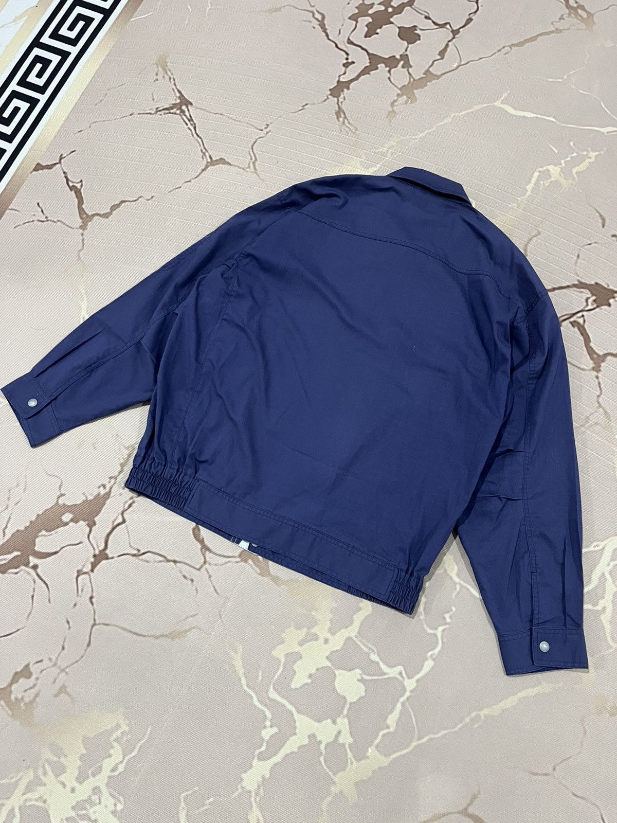 Japanese Brand Jichodo Ichimatsu Utility Work Jacket Navy L Size US L / EU 52-54 / 3 - 10 Thumbnail