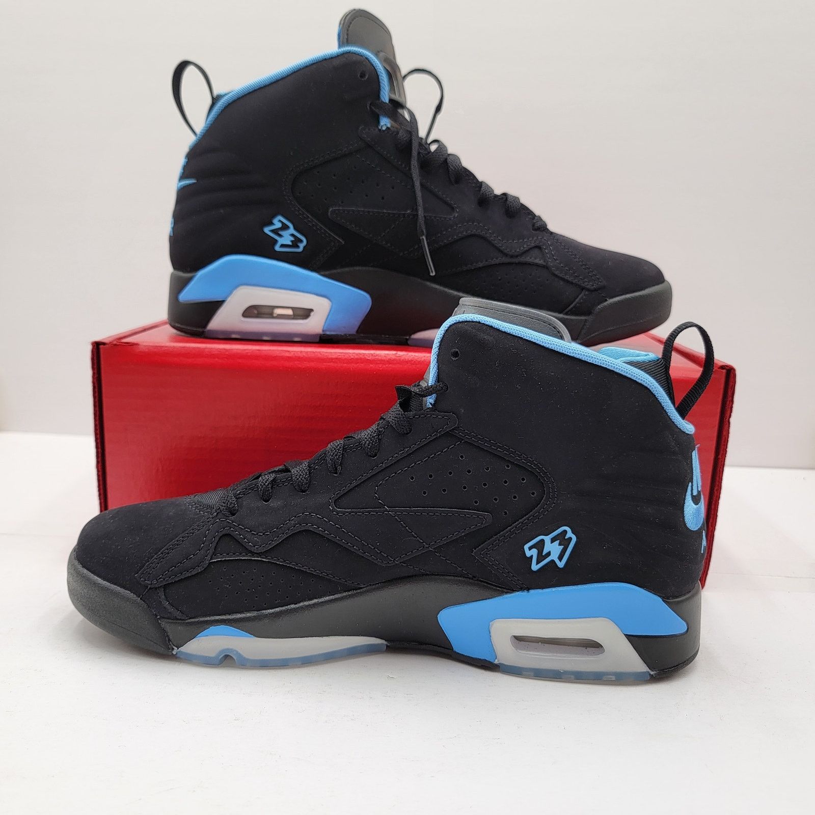 Nike Nike Air Jordan MVP Black University Blue Men’s 10 (279) Size US 10 / EU 43 - 2 Thumbnail