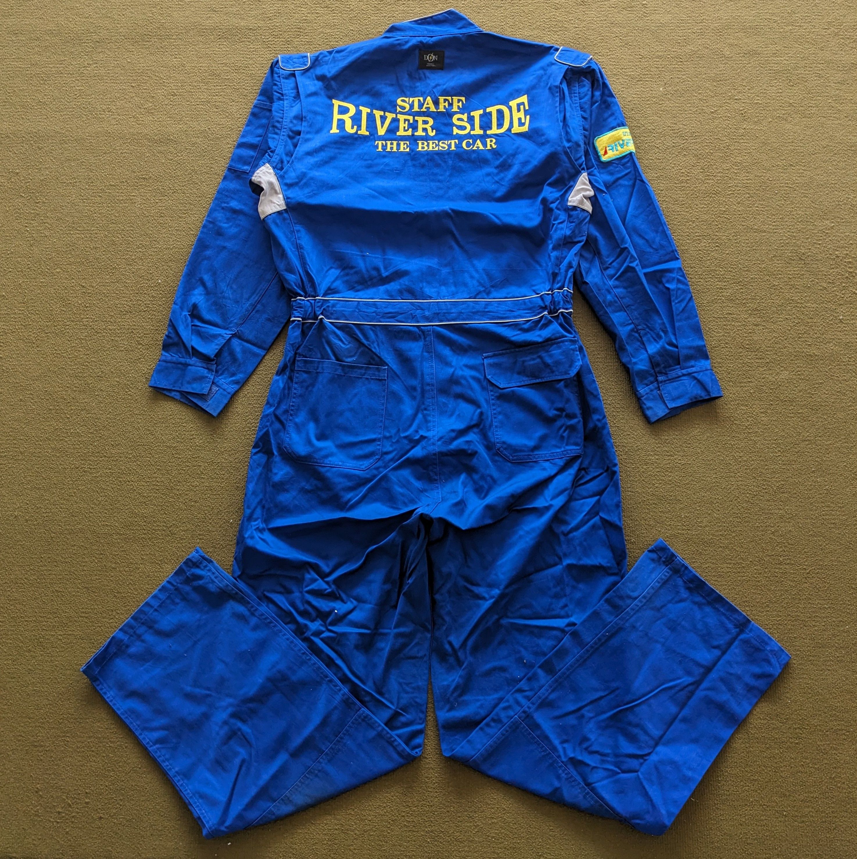Vintage Vintage STAFF River Side Coverall Workwear Jacket Size US L / EU 52-54 / 3 - 1 Thumbnail