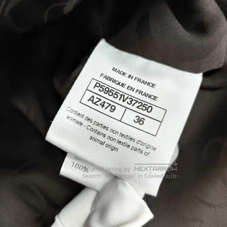 Chanel Chanel Black coat with doll's collar Size XS / US 0-2 / IT 36-38 - 5 Thumbnail