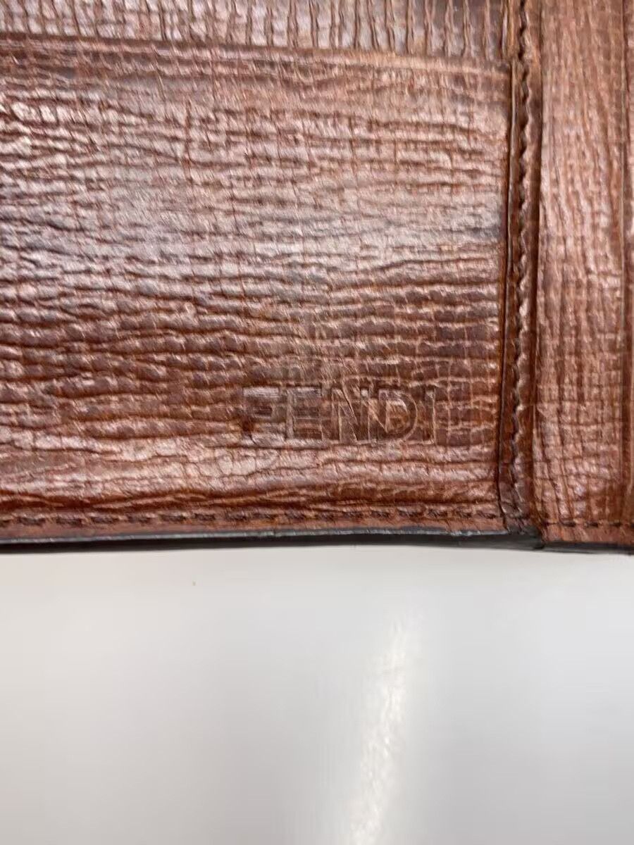 Fendi Fendi Bi-Fold Wallet Brown Size ONE SIZE - 3 Thumbnail