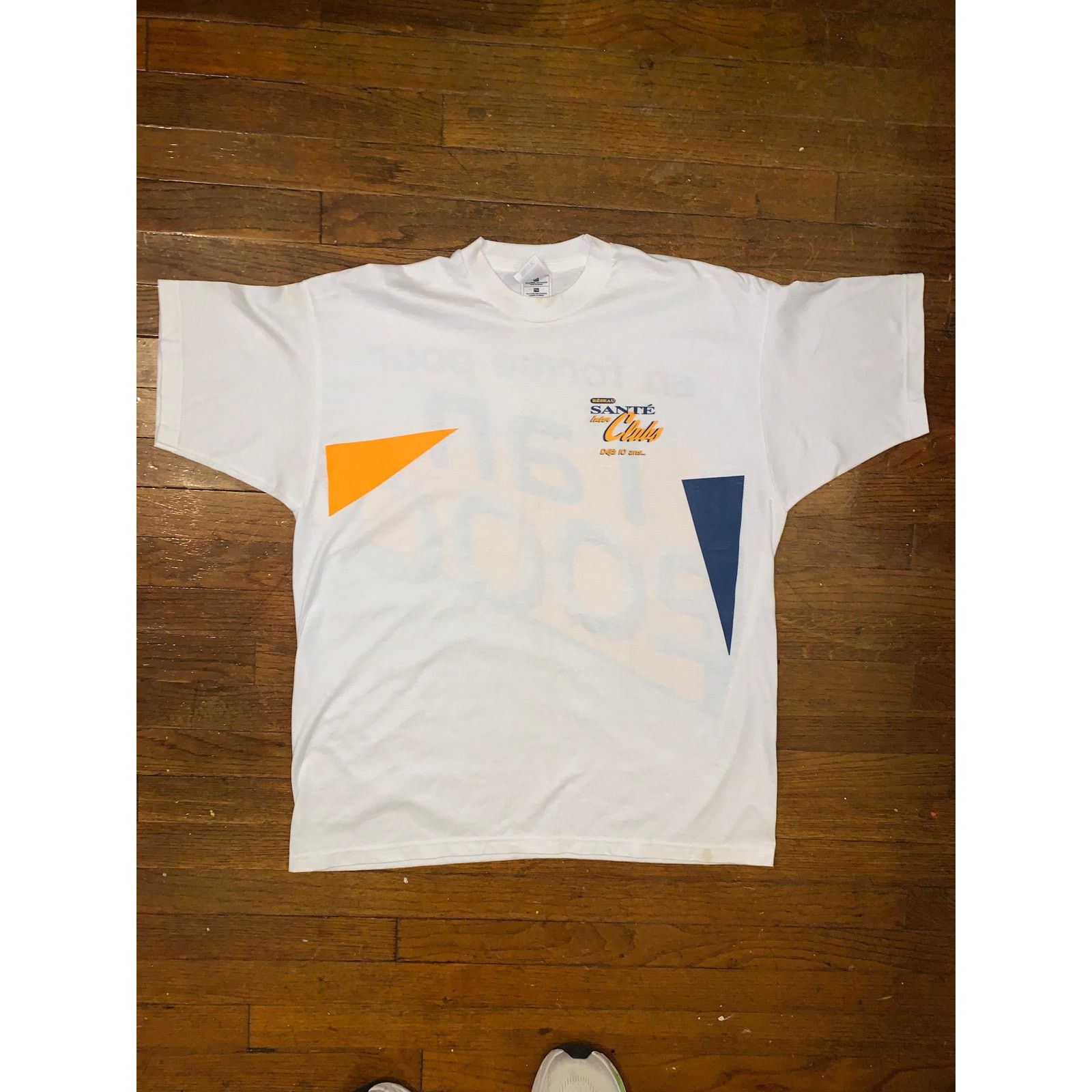 Fruit Of The Loom × Vintage Vintage 90s Réseau Santé "L'an 2000" Graphic T-Shirt XL Size US XL / EU 56 / 4 - 3 Thumbnail