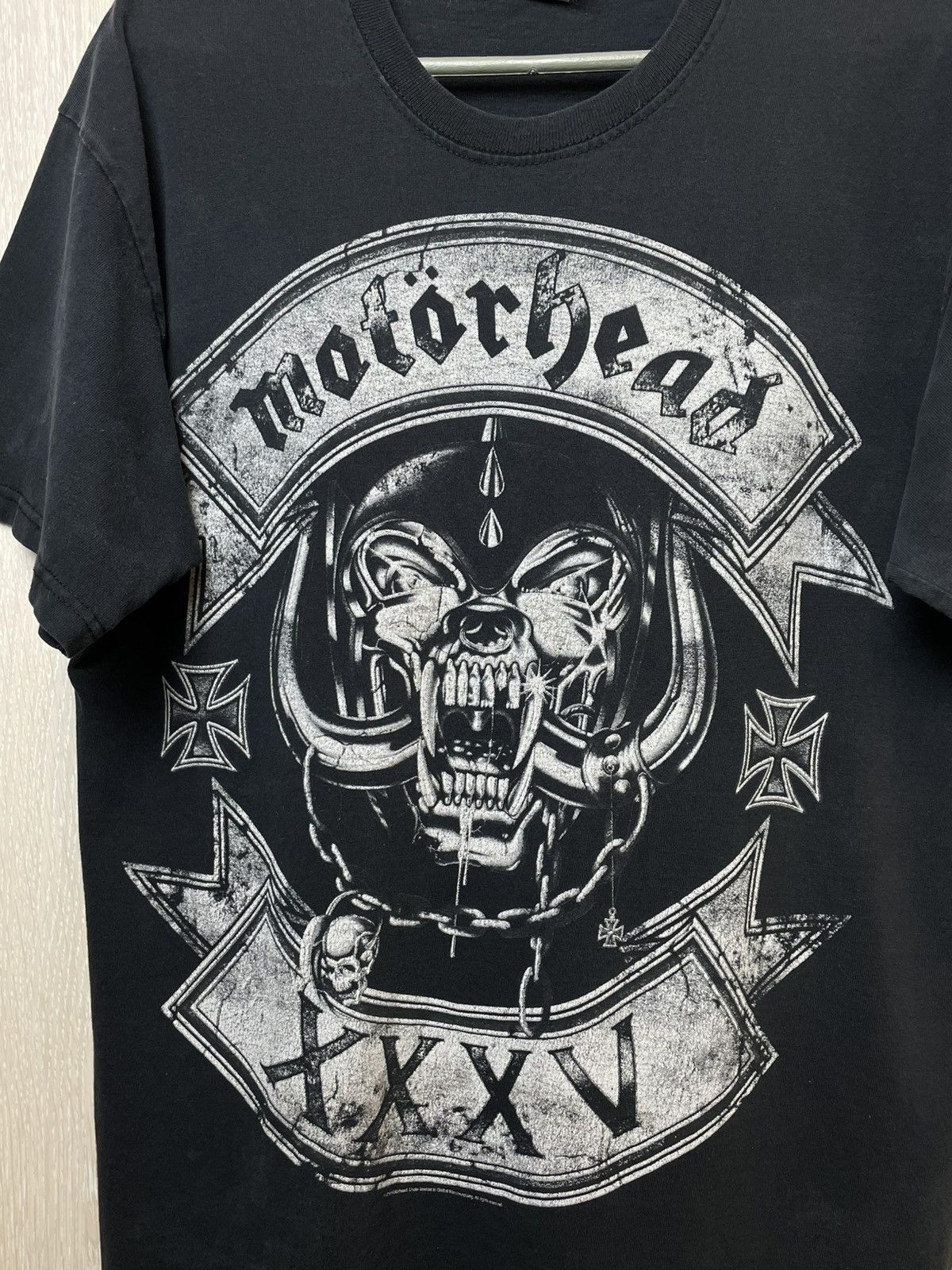 Vintage Vintage MOTORHEAD black T-Shirt band Y2K 90s rock biker Size US L / EU 52-54 / 3 - 2 Thumbnail