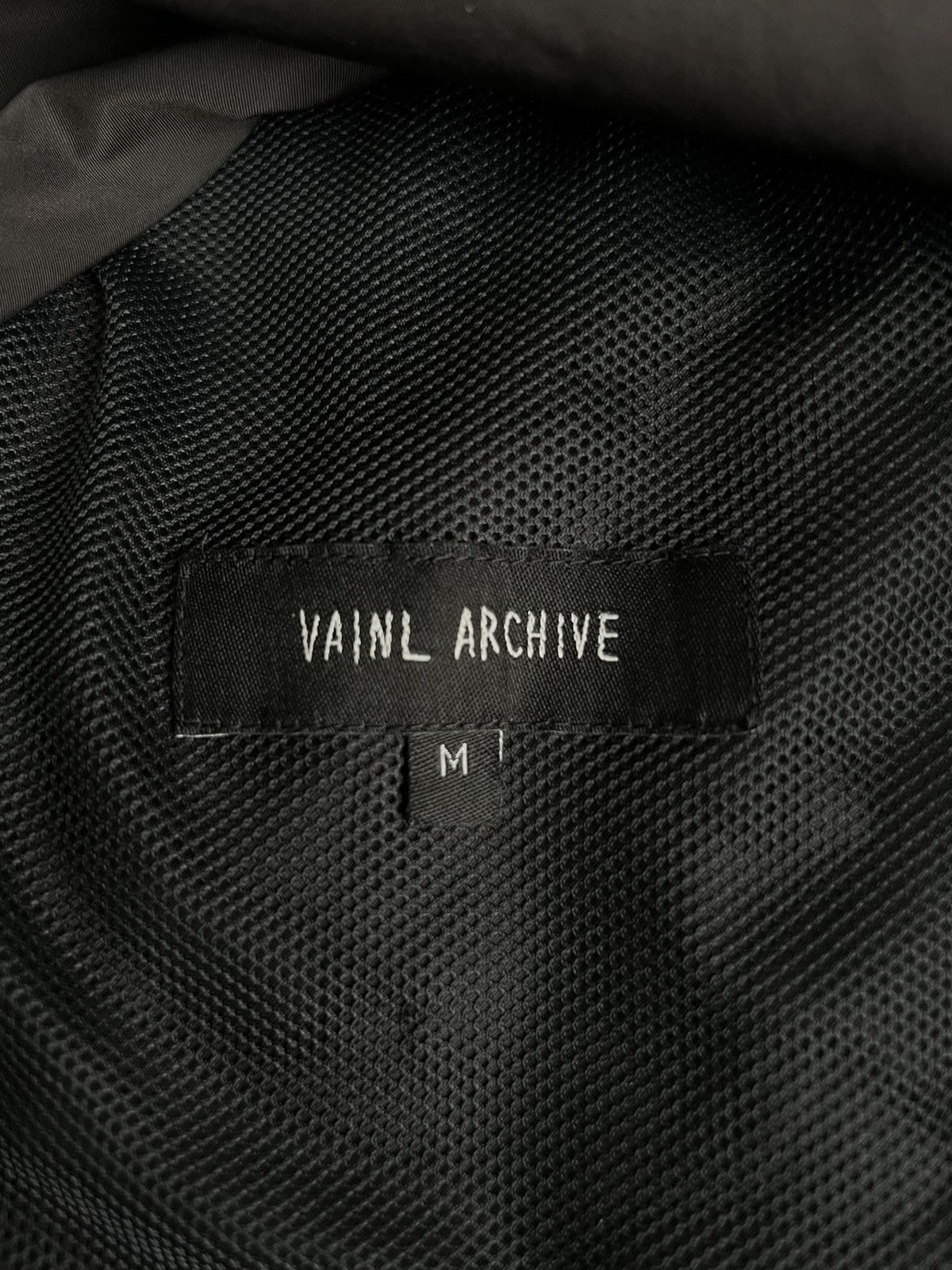 VAINL ARCHIVE AW02 Vainl Archive Weather Filed Wax Zipper Gorpcore Jacket Size US L / EU 52-54 / 3 - 11 Thumbnail