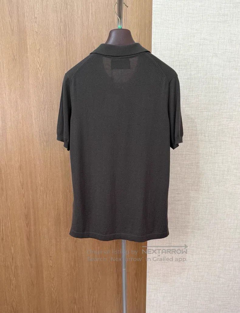 Loro Piana Loro Piana Alpaca Short-Sleeve Knit Polo Size US M / EU 48-50 / 2 - 6 Thumbnail