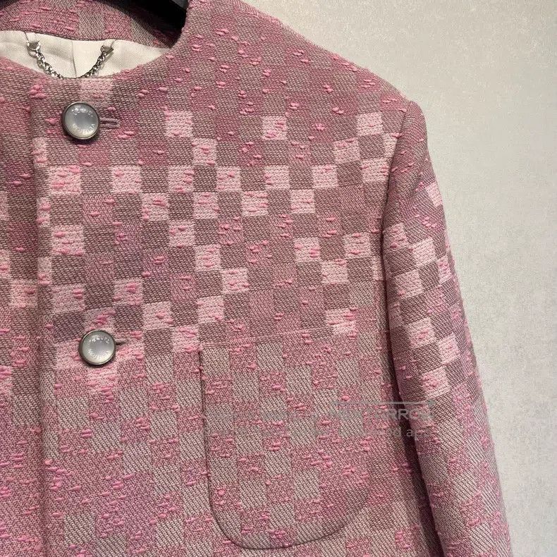 Louis Vuitton Louis Vuitton SS25 Pink Plaid Jacket Size US S / EU 44-46 / 1 - 4 Thumbnail