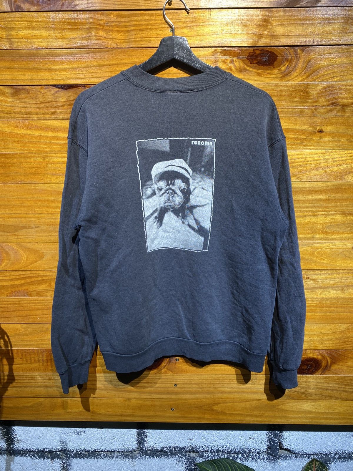 Renoma Vintage Renoma U.P. Sweatshirt – Graphic Dog Print Casual Size US M / EU 48-50 / 2 - 1 Thumbnail