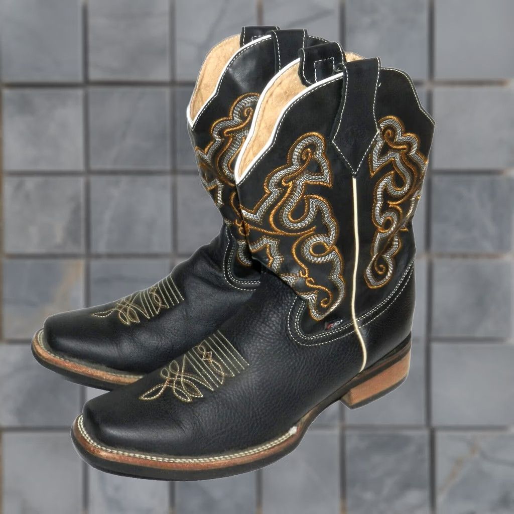 Khombu Fleet Hiker‎ Terrain Weather Rated Boots Mens US 12M Multi Leather 146740 Vintage Khombu Fleet Hiker Terrain Weather Rated Boots Mens  main image 4
