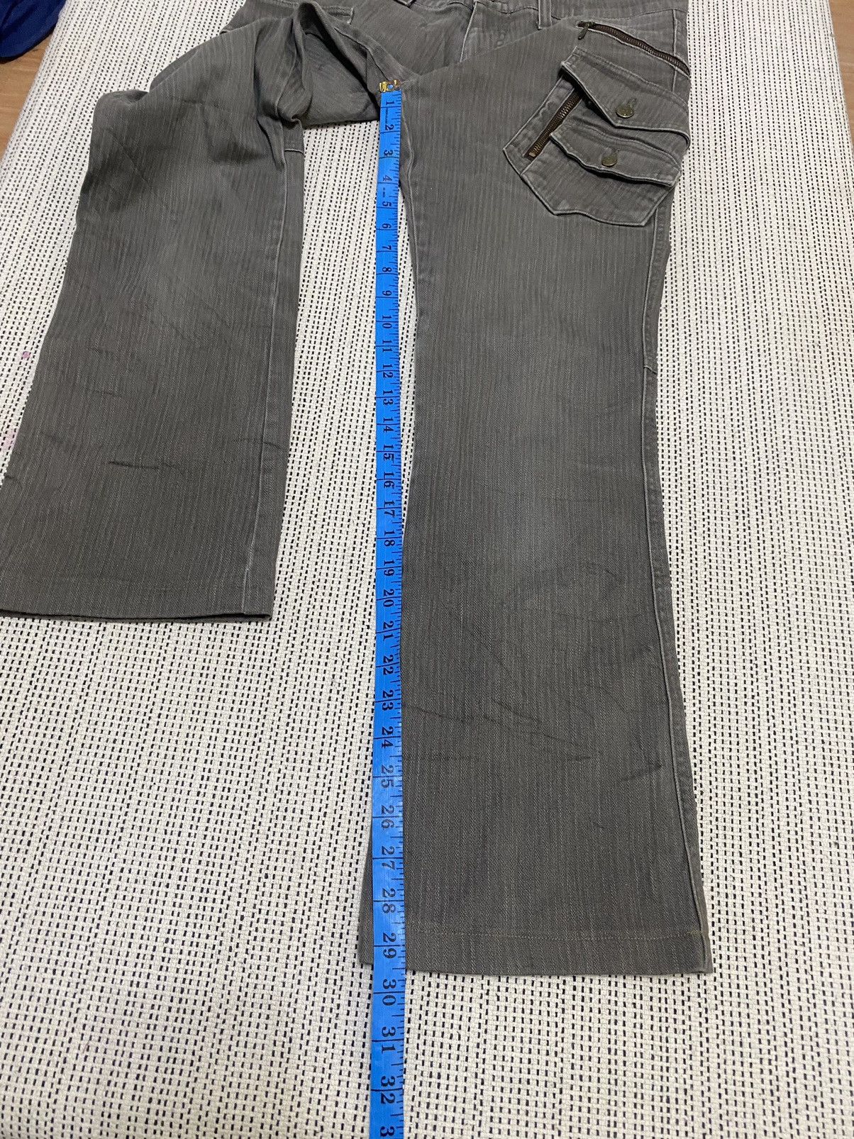 Tornado Mart VERY RARE Japanese Tornado mart flared milti pocket pants Size US 33 - 15 Thumbnail