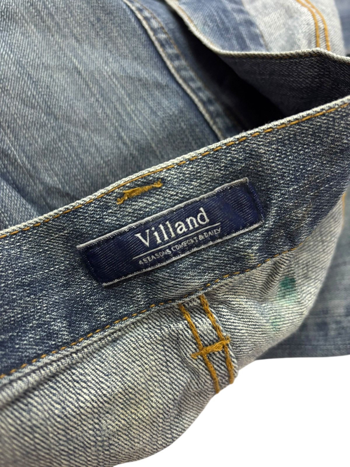 Japanese Brand × Vintage Vintage Japan Villand Faded Blue Washed Jeans Size US 33 - 5 Thumbnail