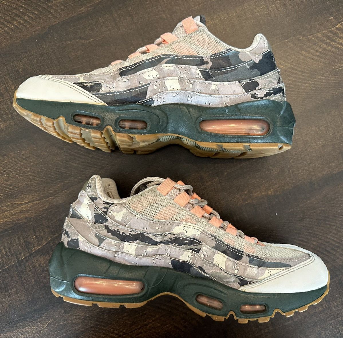Nike Nike Air Max 95 Essential Camo Desert Sand-SunsetW:8.5/M:6.5 Size US 8.5 / IT 38.5 - 2 Thumbnail