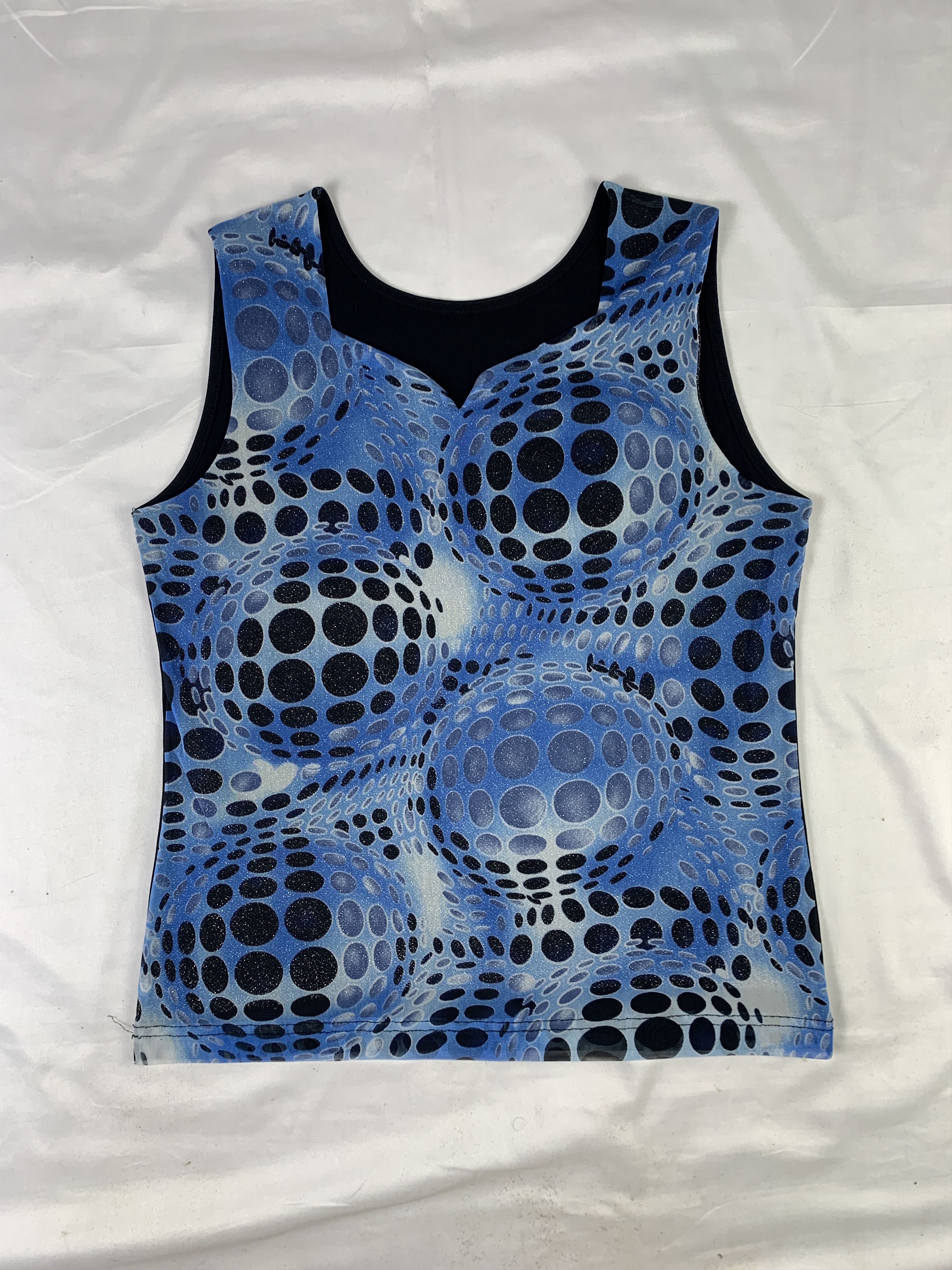 Japanese Brand Illusion Liquidify Glittery Mesh Top (M) Size M / US 6-8 / IT 42-44 - 1 Thumbnail