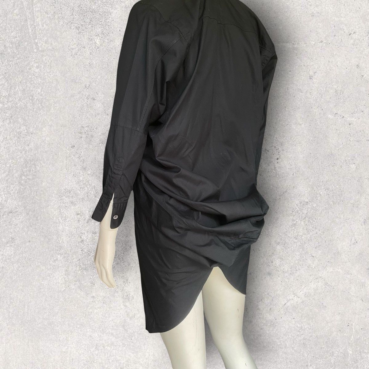 Junya Watanabe Fall11 Scrunch Pull Over Shirt Dress Size XS / US 0-2 / IT 36-38 - 3 Thumbnail