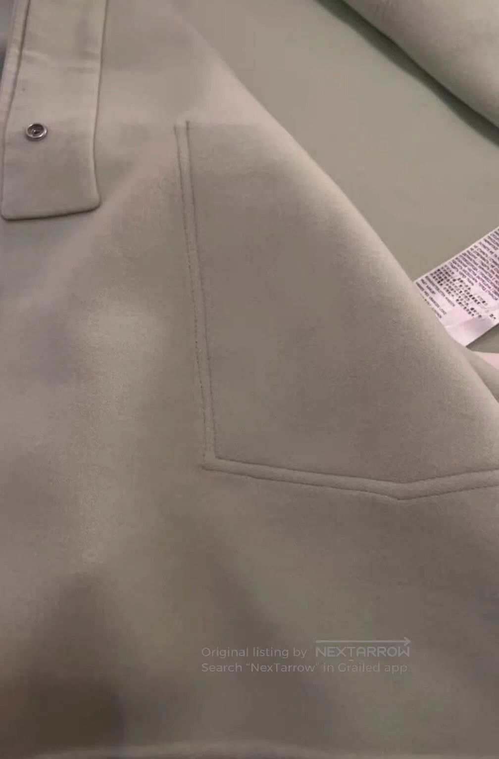 Jil Sander JIL SANDER Green Cashmere Coat. Size L / US 10 / IT 46 - 6 Thumbnail