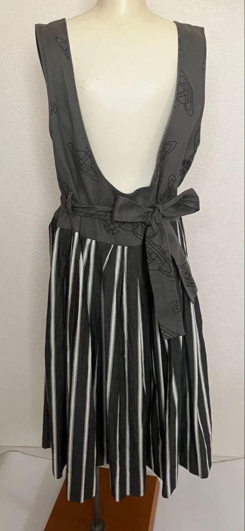 Vivienne Westwood Vivienne Westwood size00 Printed suspenders dress Size S / US 4 / IT 40 - 1 Thumbnail