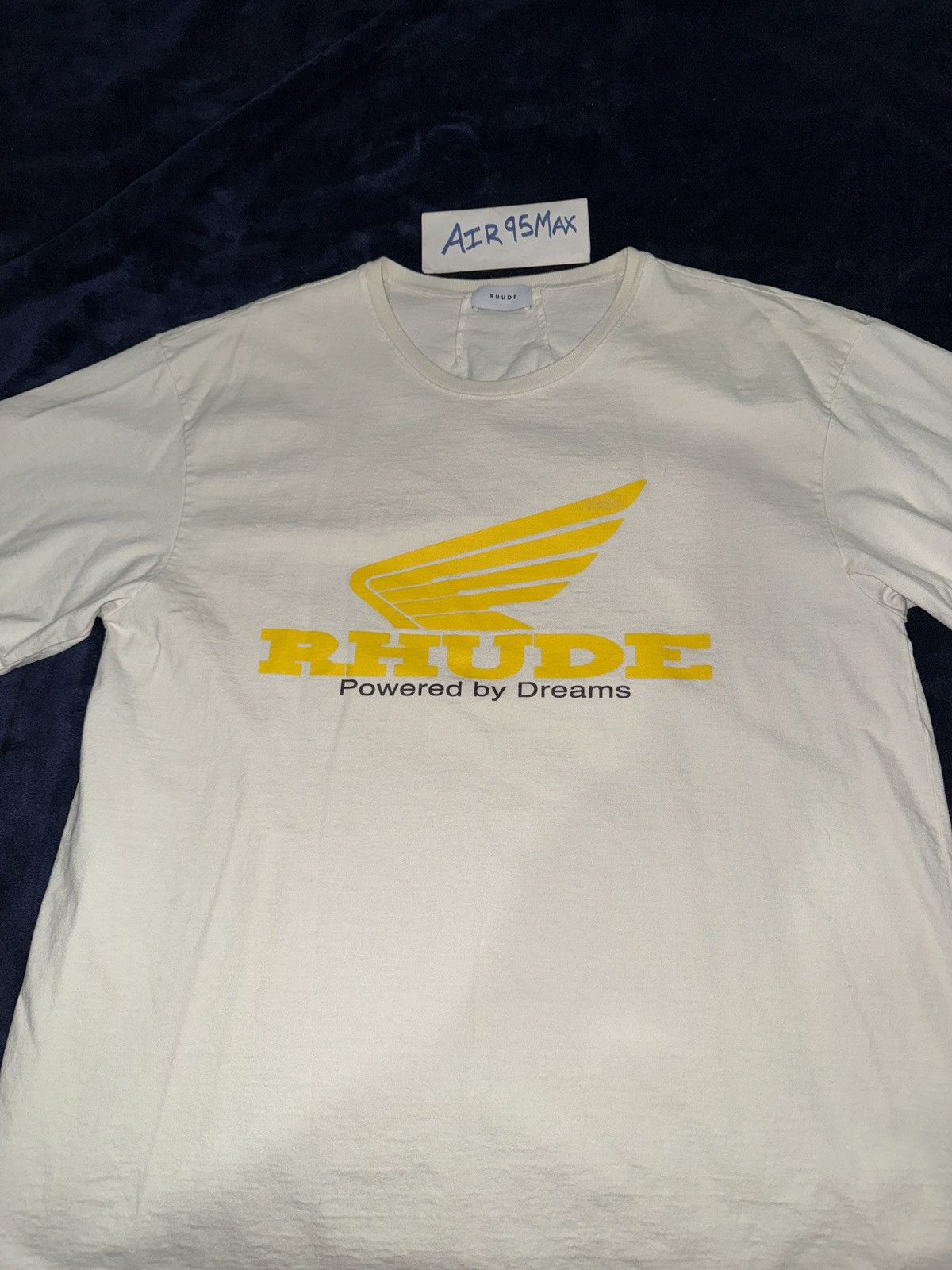 Rhude Rhude Oversized Rhonda “Powered by Dreams” Tee New Vintage Size US L / EU 52-54 / 3 - 2 Thumbnail