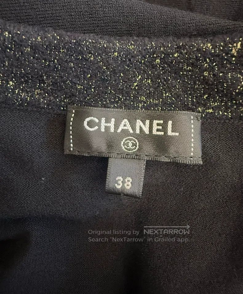 Chanel Chanel V-neck lace black dress Size XS / US 0-2 / IT 36-38 - 4 Thumbnail