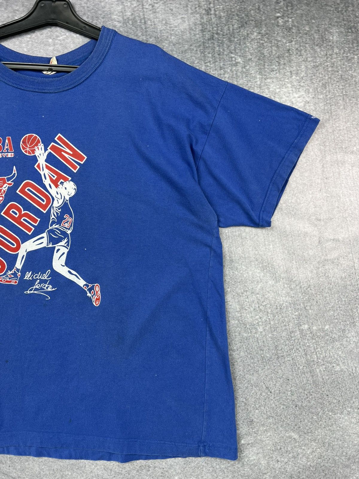 Band Tees × Jordan Brand × NBA Vintage merchandise Michael Jordan T-shirt Size US L / EU 52-54 / 3 - 4 Thumbnail