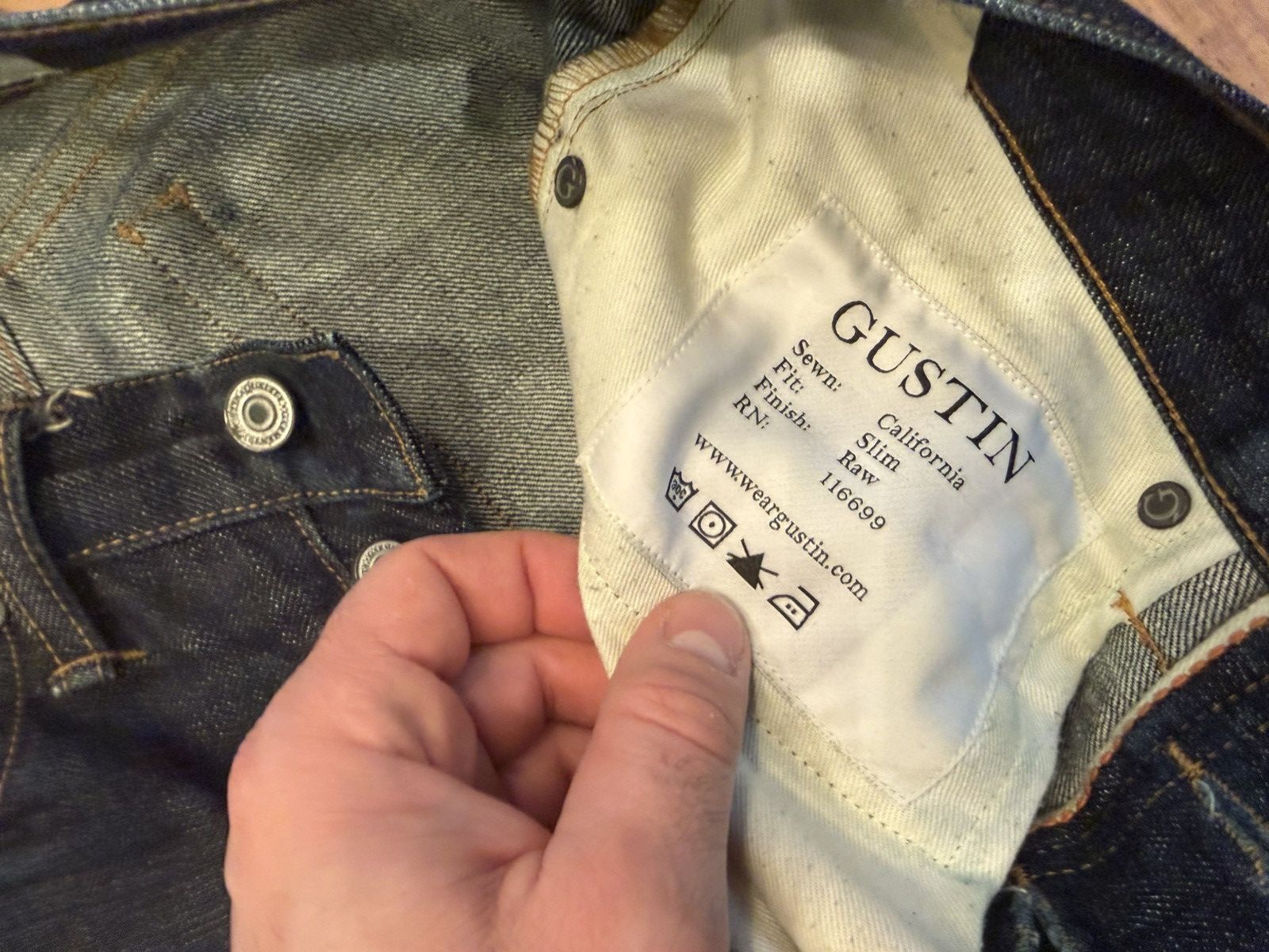 Gustin #75 Okayama standard Gustin denim Size US 32 / EU 48 - 7 Thumbnail