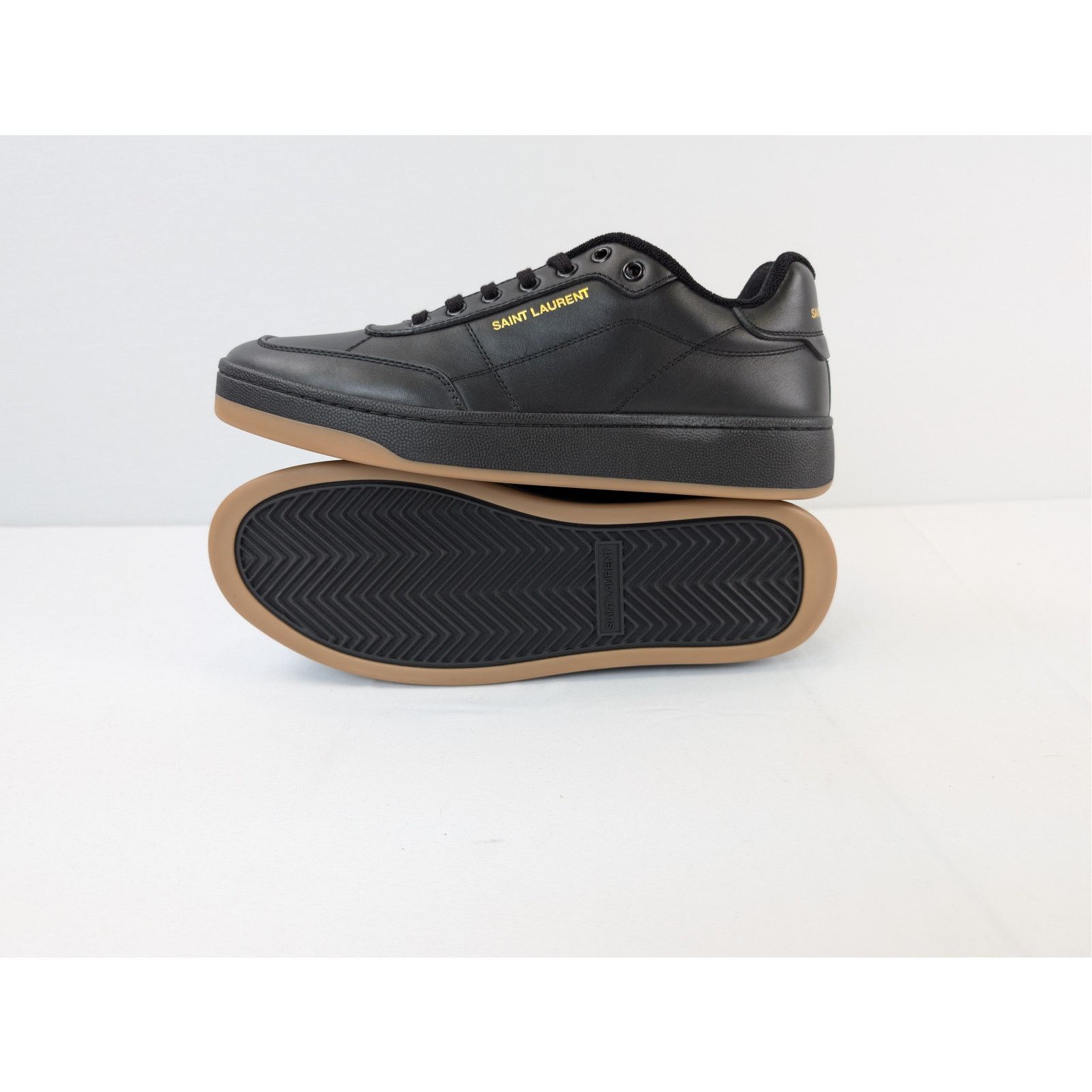 Saint Laurent Paris o1rshd1 Greenwich Low top Sneakers in Nero Size US 10 / EU 43 - 13 Thumbnail
