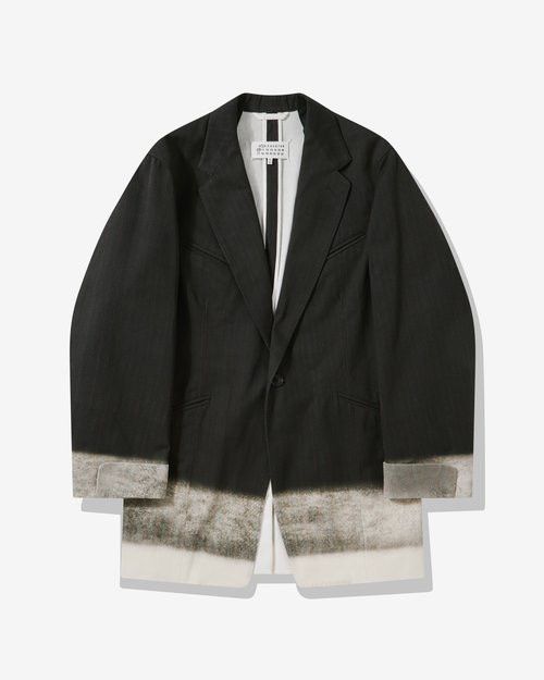 Maison Margiela Maison Margiela main line Trompe L’œil Pinstripe Jacket NEW Size US M / EU 48-50 / 2 - 1 Thumbnail