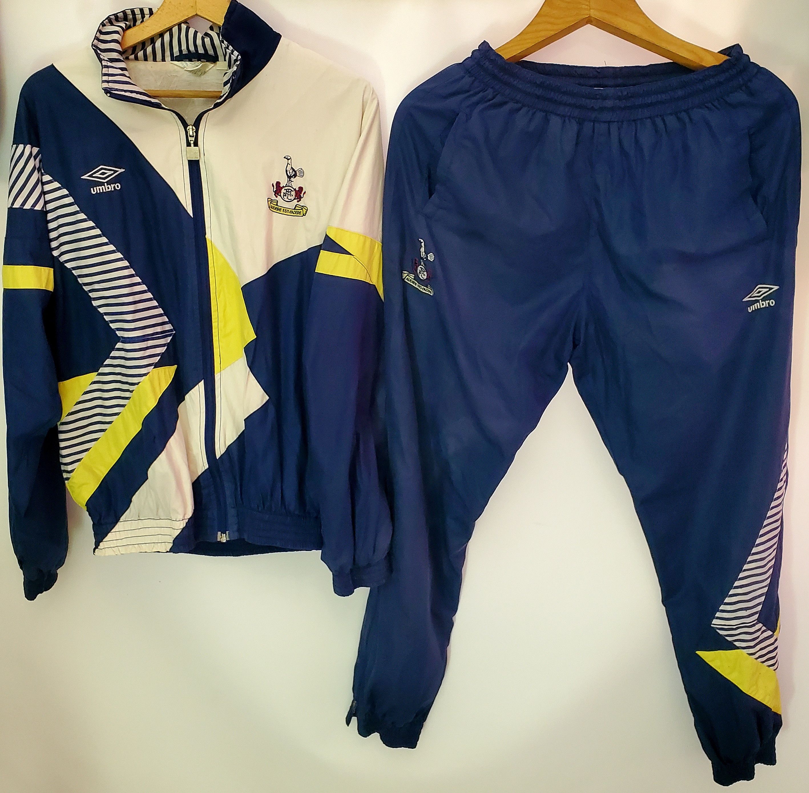 Tottenham Hotspur 1992/93 Football Shirt Tracksuit Vintage M