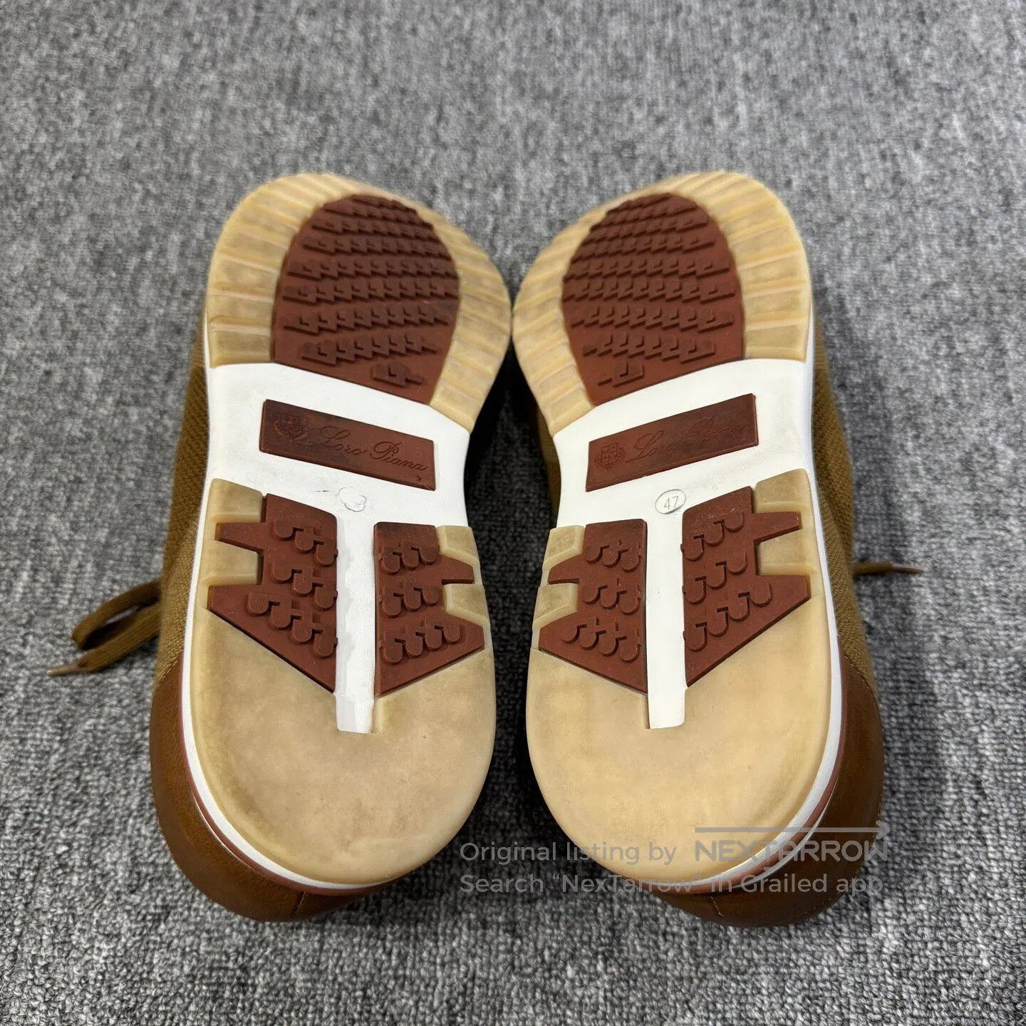 Loro Piana LORO PIANA 360 Lp Flexy Walk Wool Knit Sports Shoes| Size US 14 / EU 47 - 5 Thumbnail