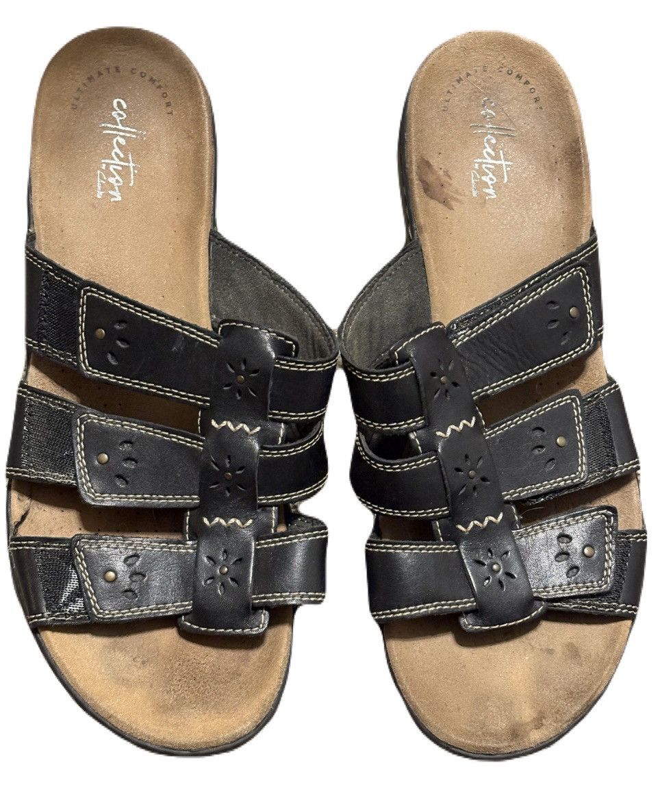 Clarks (Clarks) Leisa Spring Sandals: Size 11M(Wom) or 9.5(Men) Size US 11 / IT 41 - 1 Thumbnail
