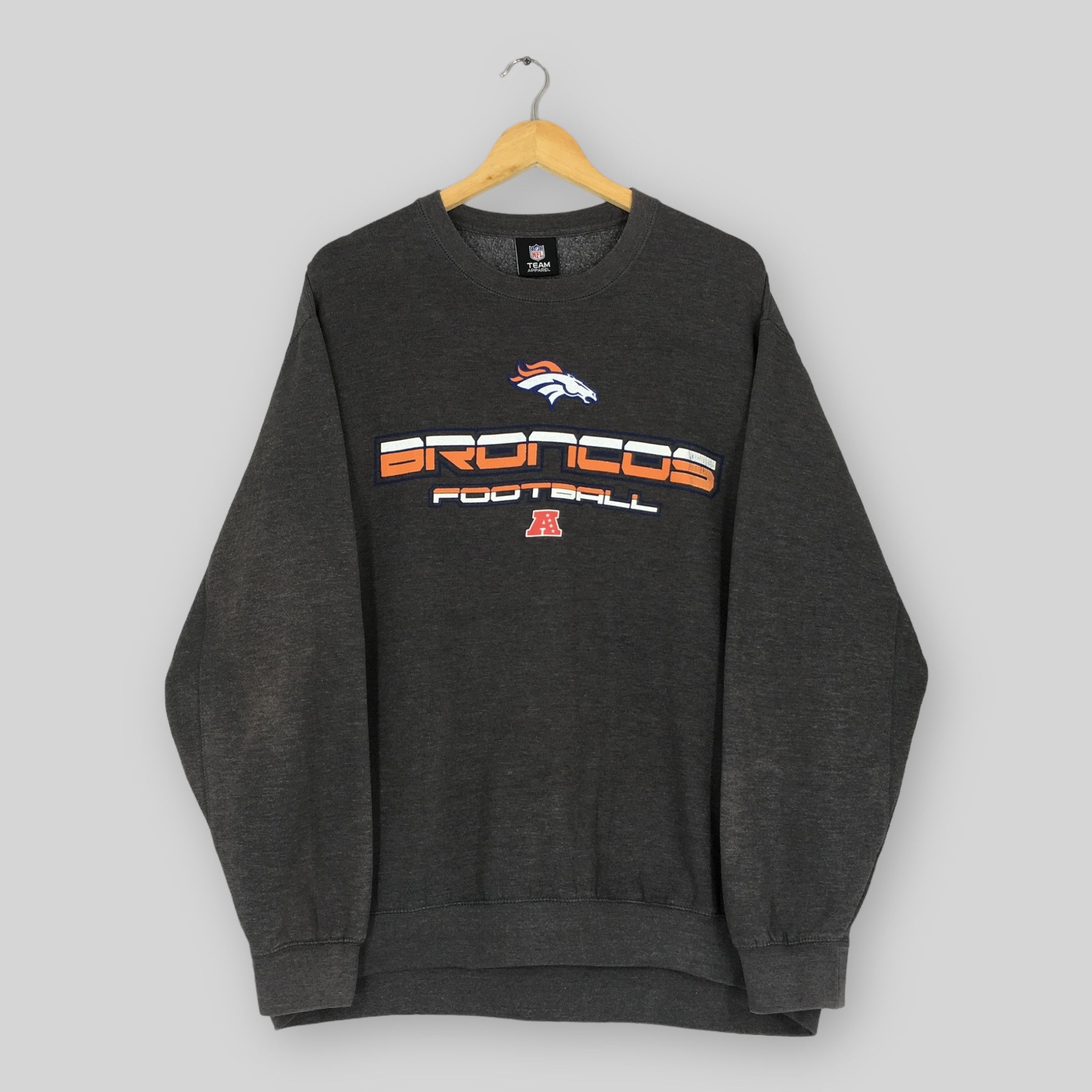 NFL × Vintage Vintage Y2K Denver Broncos NFL Sweatshirt XLarge Size US XL / EU 56 / 4 - 1 Thumbnail