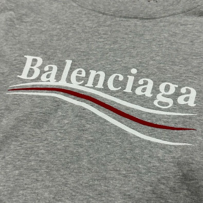 Balenciaga Balenciaga Loose casual fake two-piece round neck long sle Size US M / EU 48-50 / 2 - 4 Thumbnail