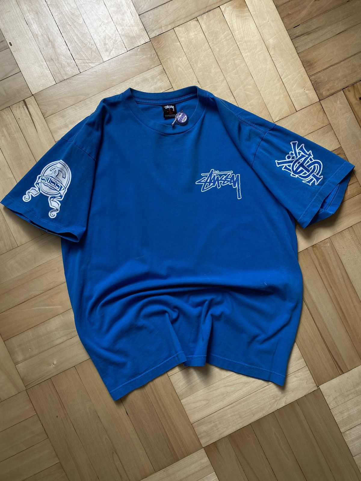 Stussy × Vintage Vintage T-shirt Stussy Very Rare Size US L / EU 52-54 / 3 - 1 Thumbnail