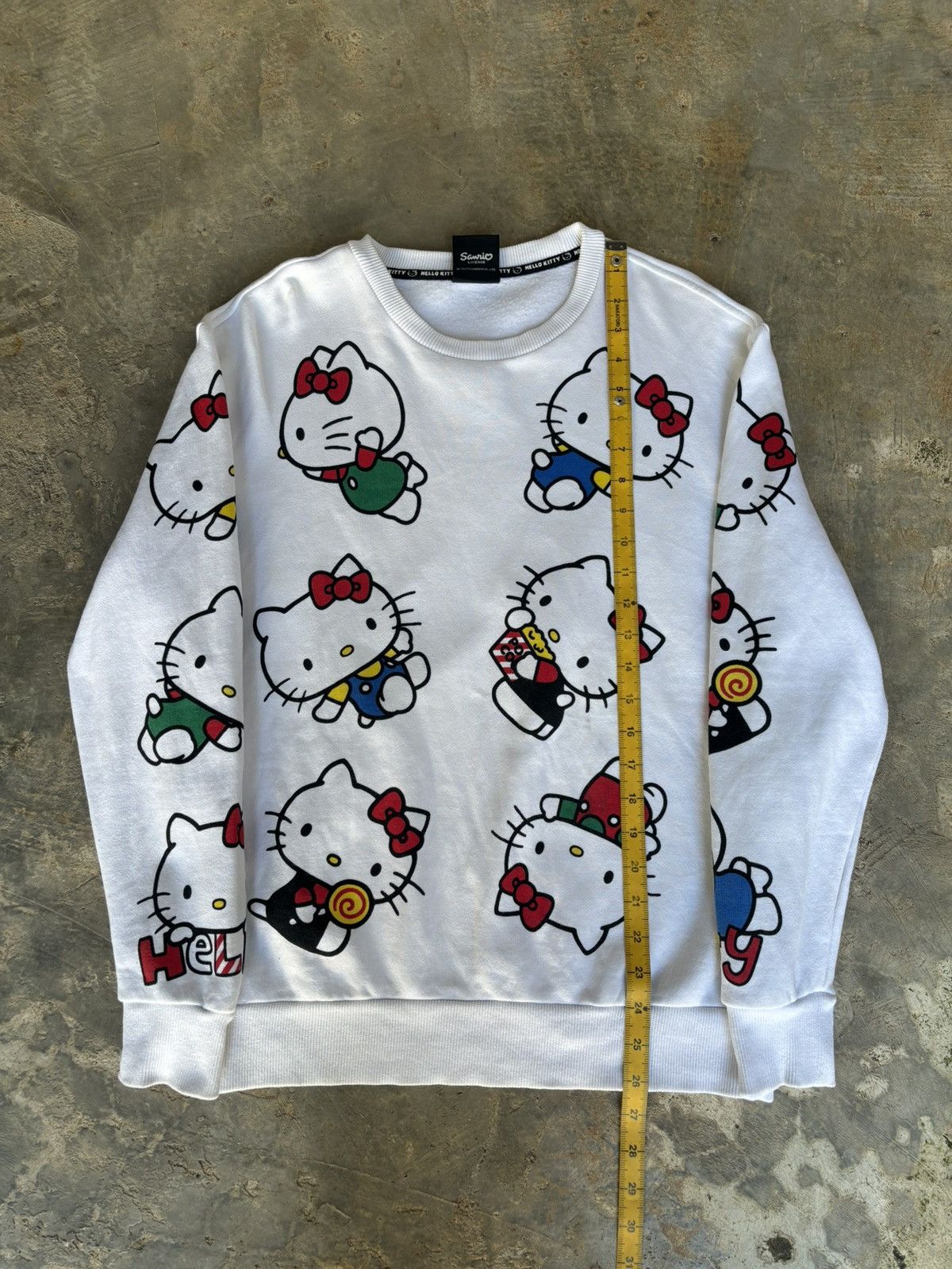 Hysteric Glamour Y2k Hello Kitty Full Print Unisex Sweatshirts Size S / US 4 / IT 40 - 12 Thumbnail