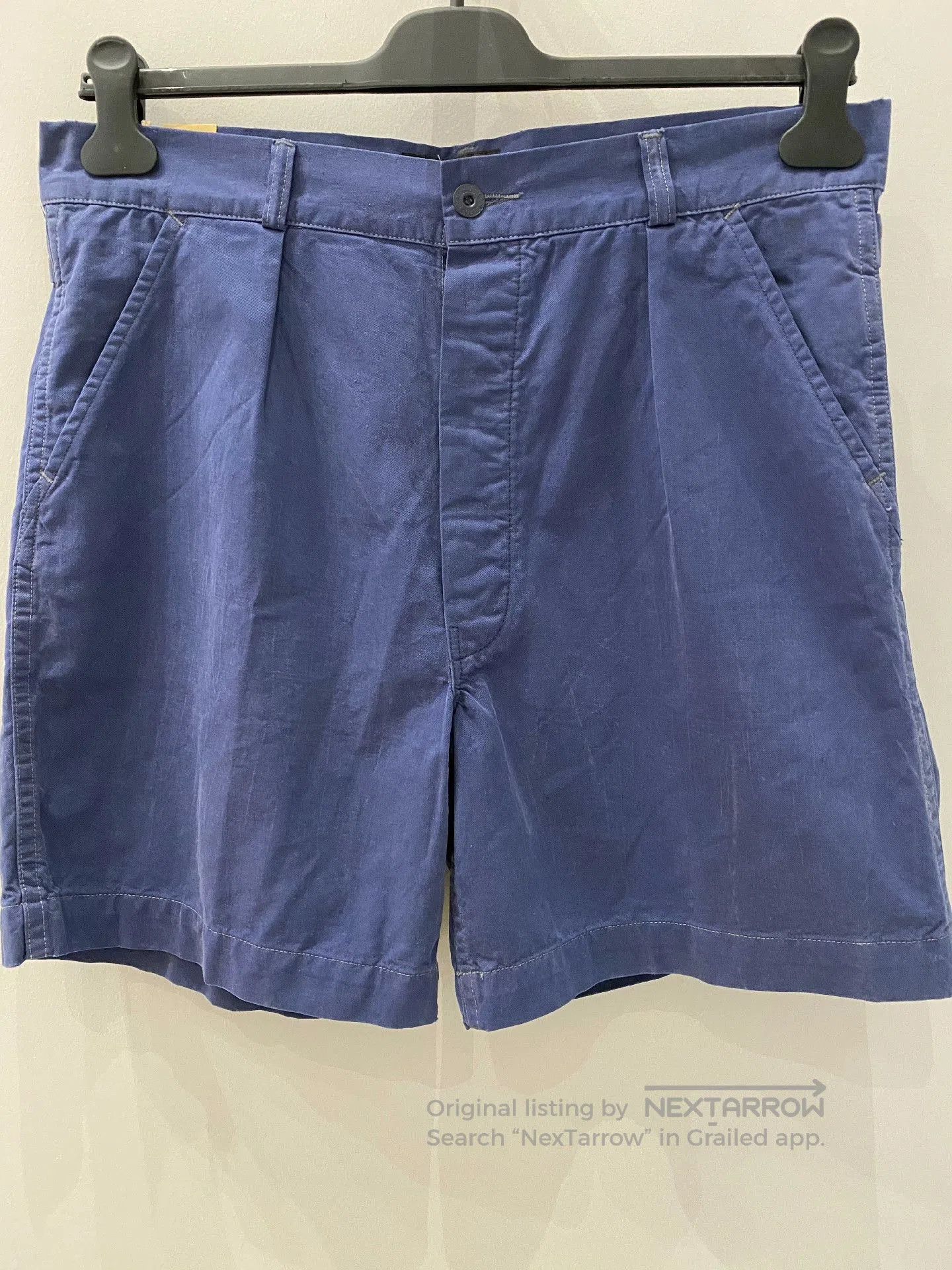 RRL Ralph Lauren RRL Double RL Blue Washed Shorts. Size US 33 - 1 Thumbnail