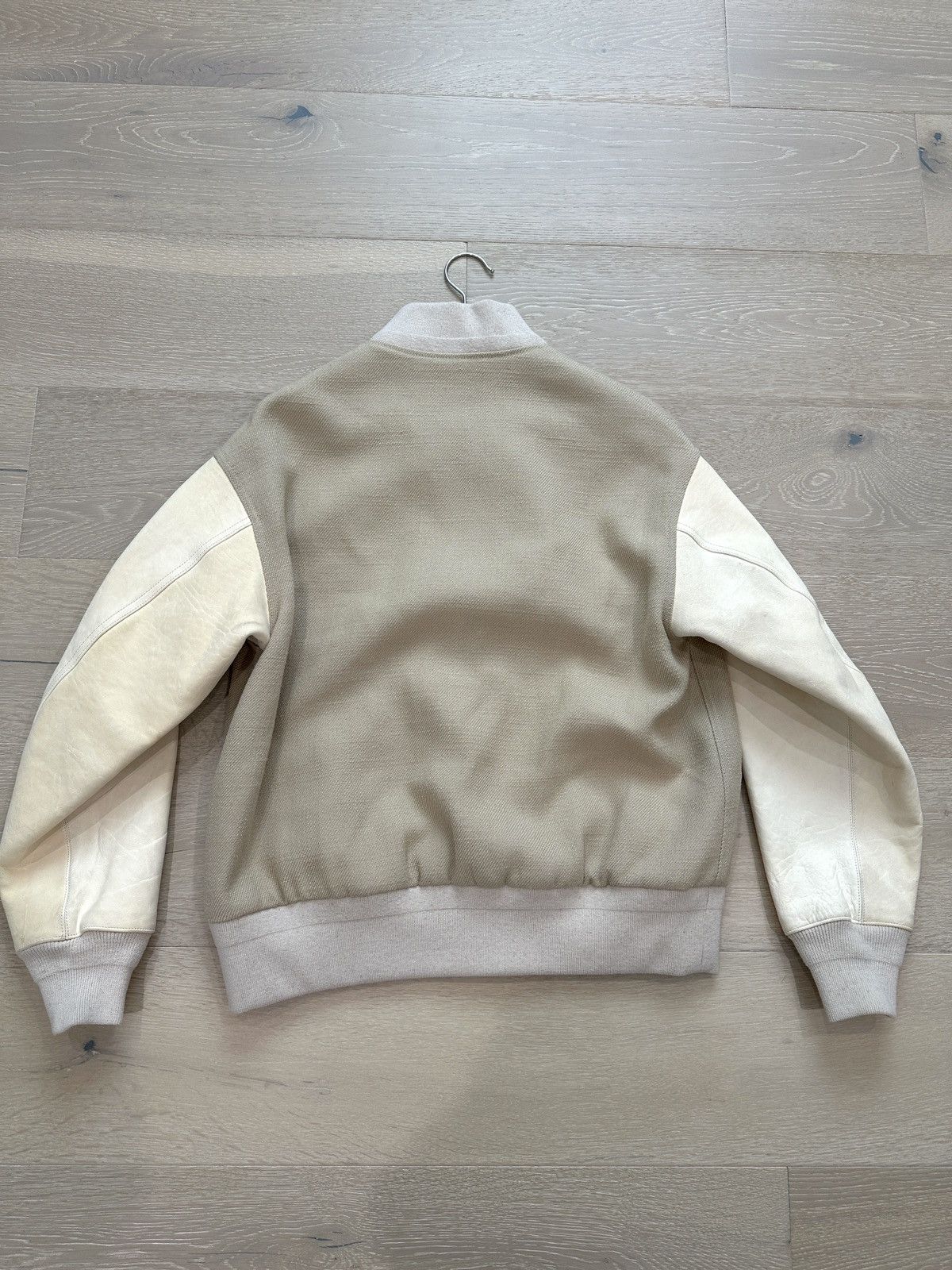 Visvim VISVIM Varsity SB Jkt Beige Wool 2020 F/W size 2 Size US M / EU 48-50 / 2 - 11 Thumbnail