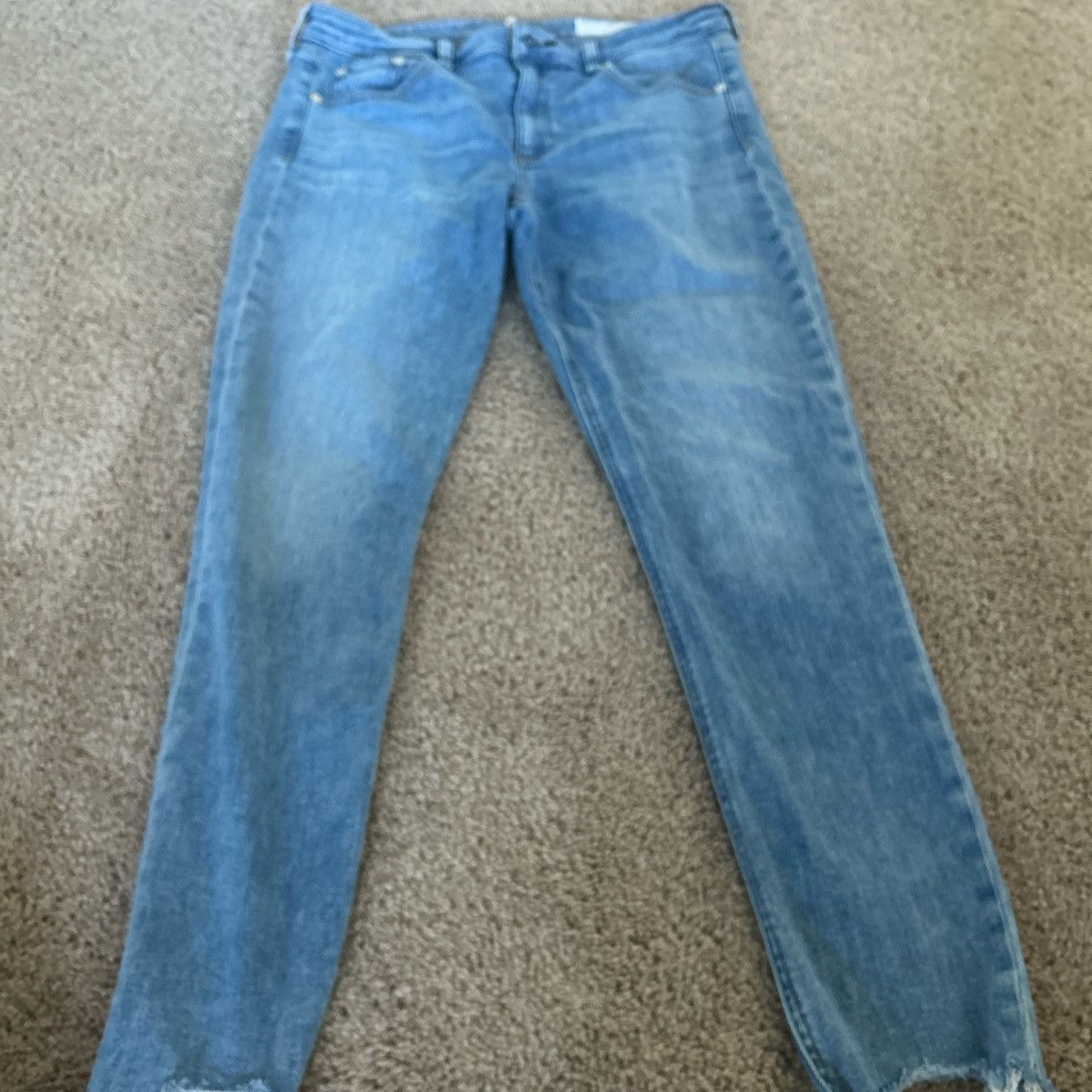 Rag & Bone Rag & Bone Men’s Skinny Fit Jeans – Size 30, Light Wash Size 30" / US 8 / IT 44 - 2 Thumbnail