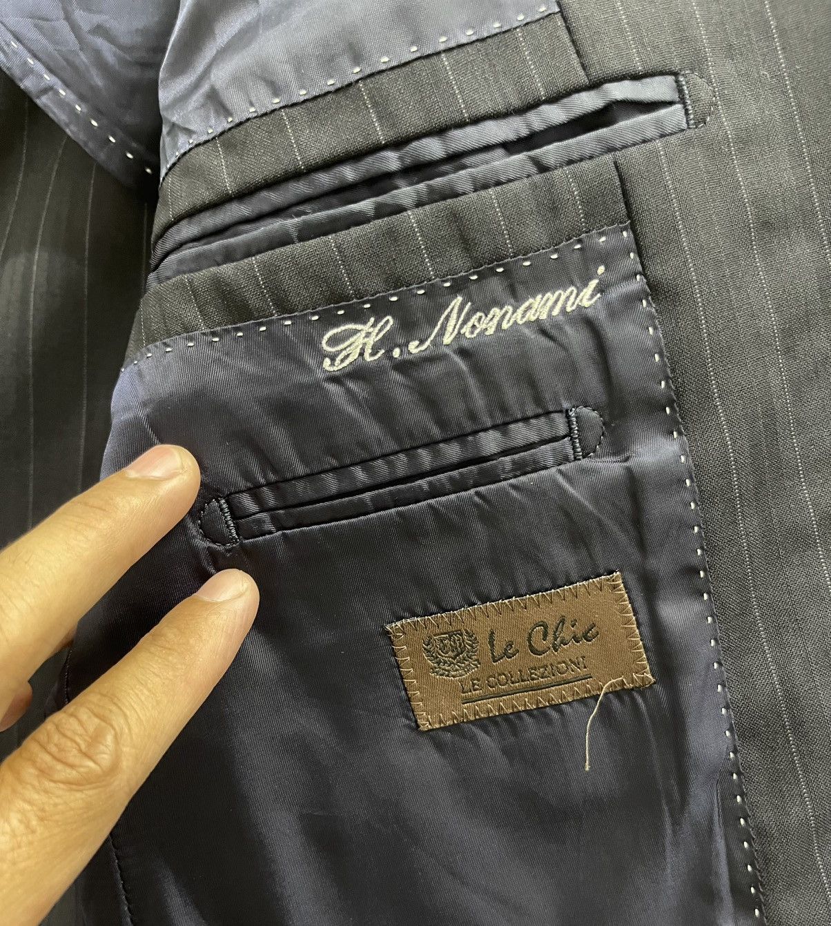 Loro Piana Loro Piana Stripe Blazer Size 38R - 12 Thumbnail