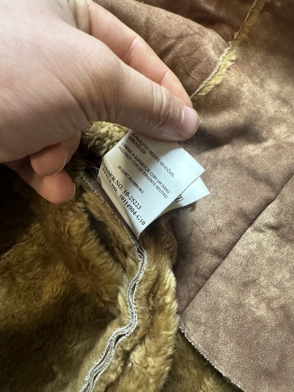 Japanese Brand × Vintage Vintage Y2K Suede Leather Style Fur Faux Collar Sleeve Jack Size US S / EU 44-46 / 1 - 9 Thumbnail