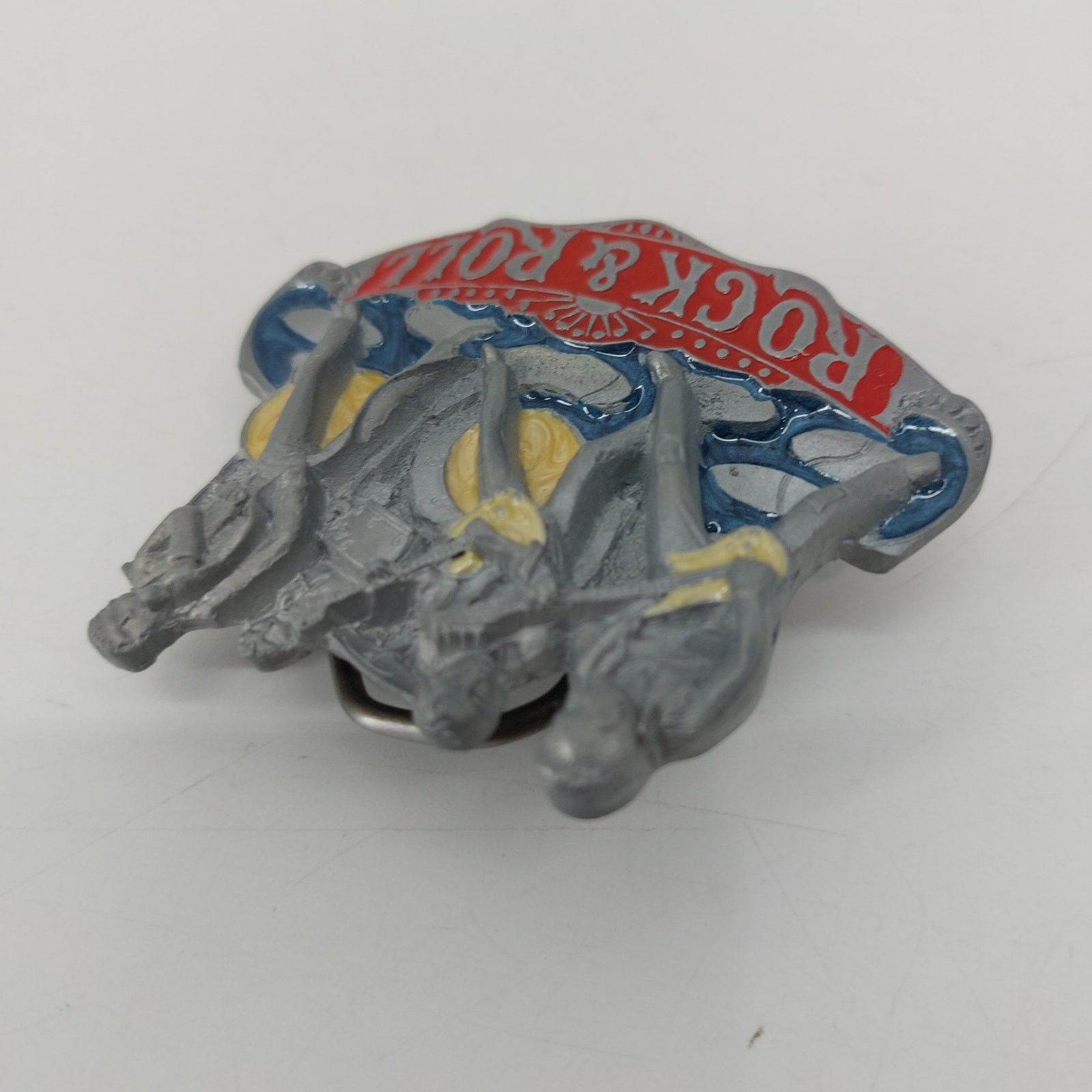 Vintage Rock & Roll Rockabily Band Belt Buckle Classic Oldies 50s Size ONE SIZE - 8 Thumbnail