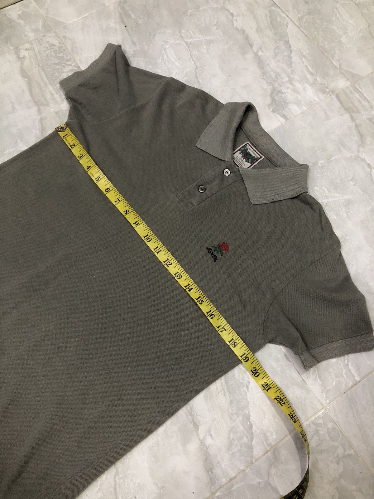 45rpm × Designer × Japanese Brand 45rpm rose embroidery ringer polo shirt Size US S / EU 44-46 / 1 - 13 Thumbnail
