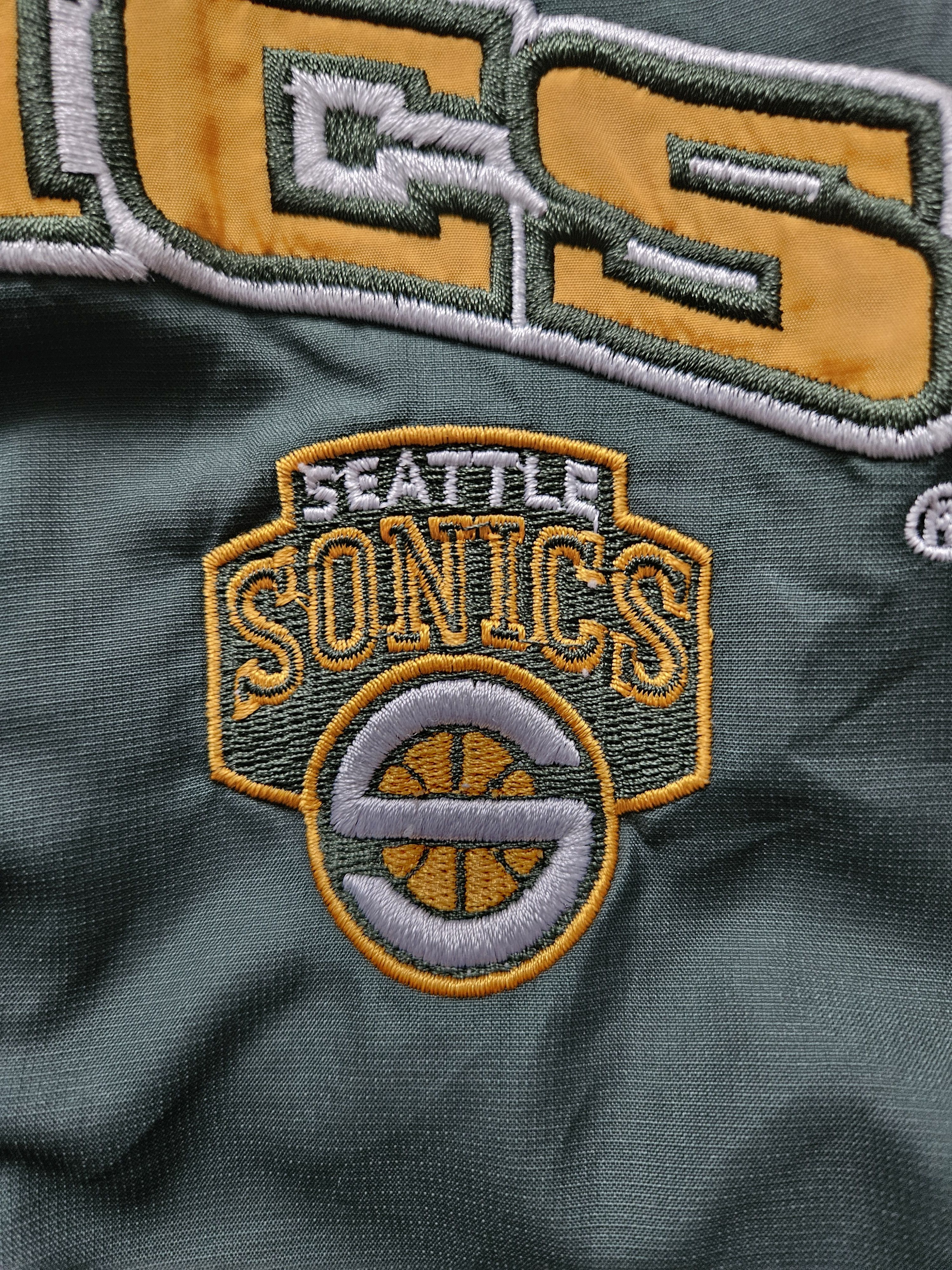 Adidas Reversible Adidas Seattle Supersonics Zip Up Sweatshirt Size US XS / EU 42 / 0 - 5 Thumbnail