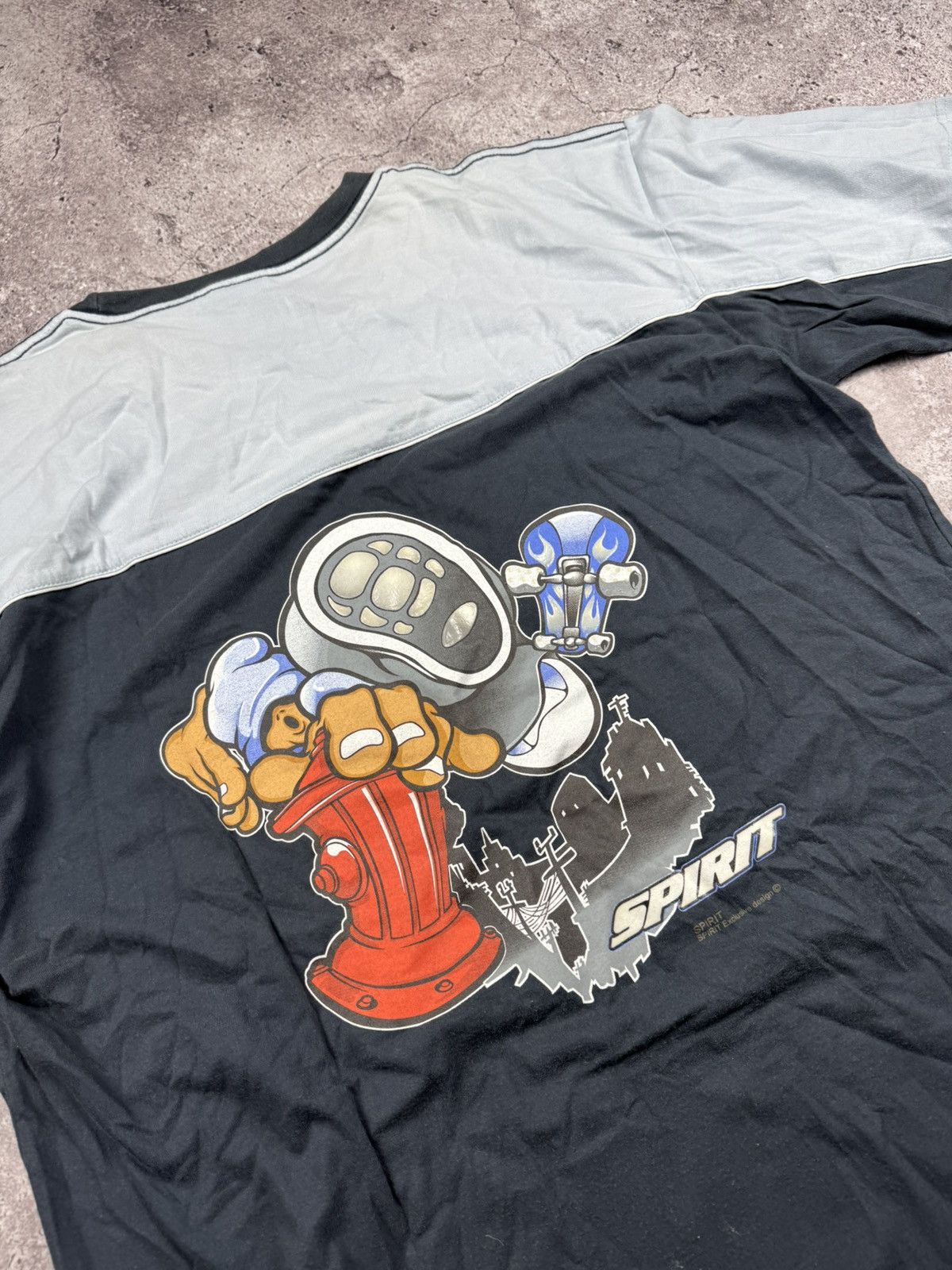 Blind Skateboards × JNCO × Vintage Vintage Spirit 90’s JNCO Style OG Fire Skategang baggy shirt Size US XL / EU 56 / 4 - 5 Thumbnail