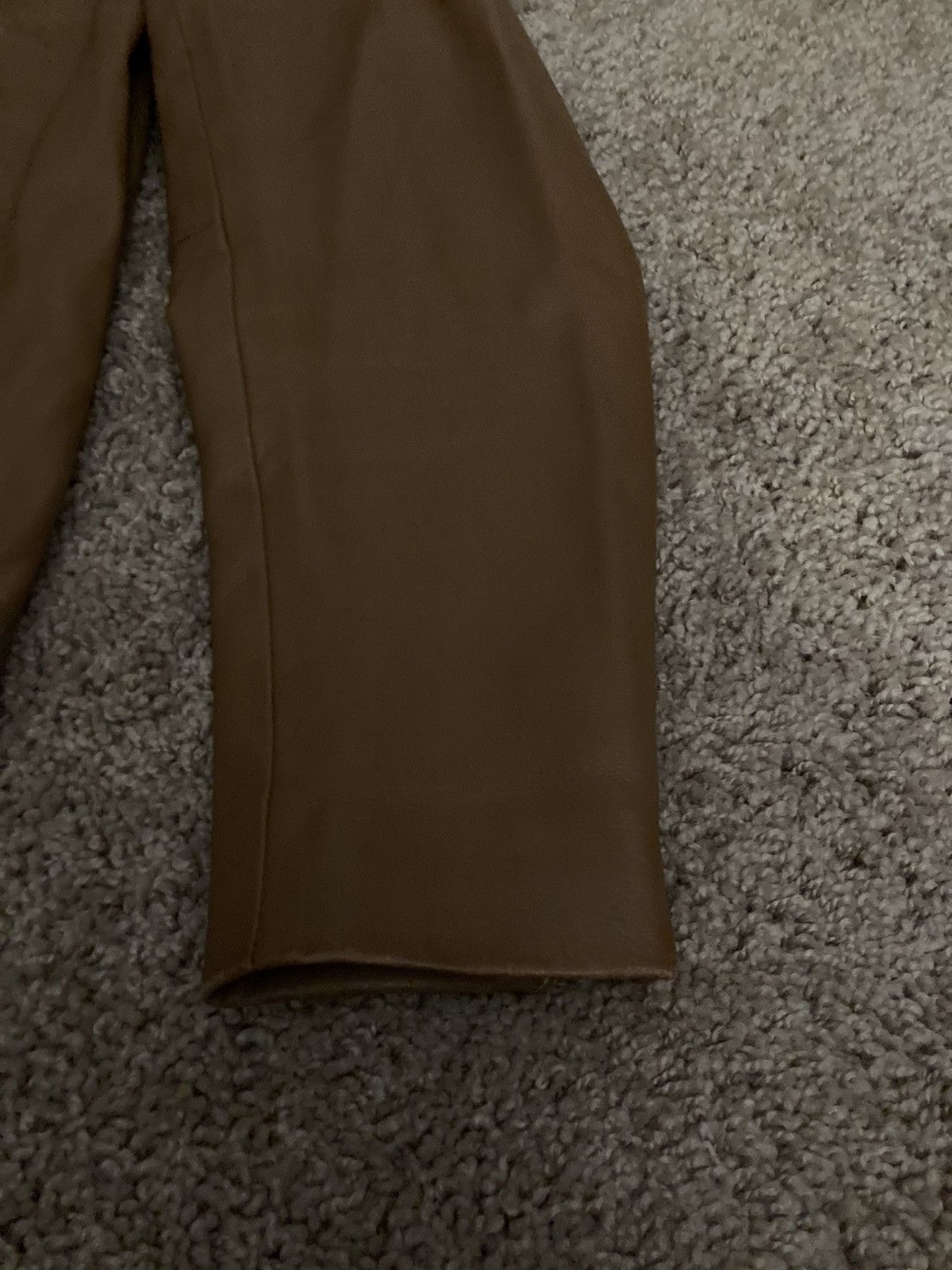 Bape 2000 Bape Leather Sheepskin Biker Rider Tan Jacket 90s Nigo Size US S / EU 44-46 / 1 - 4 Thumbnail