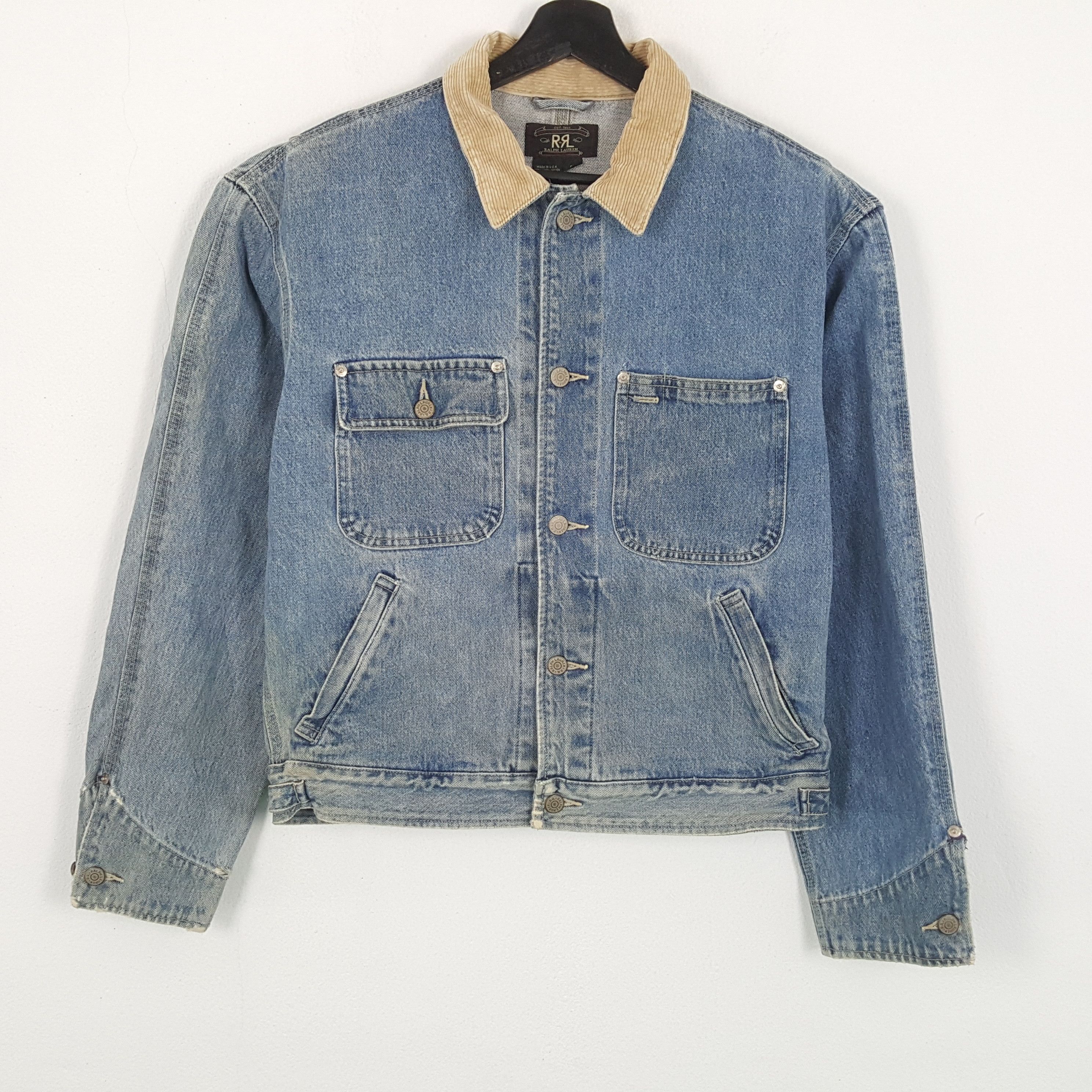 RRL STRATFORD WORK DENIM JACKET サイズXL RRL Lot-271 Denim Trucker Jacket - Leeland Wash | Denim Jackets