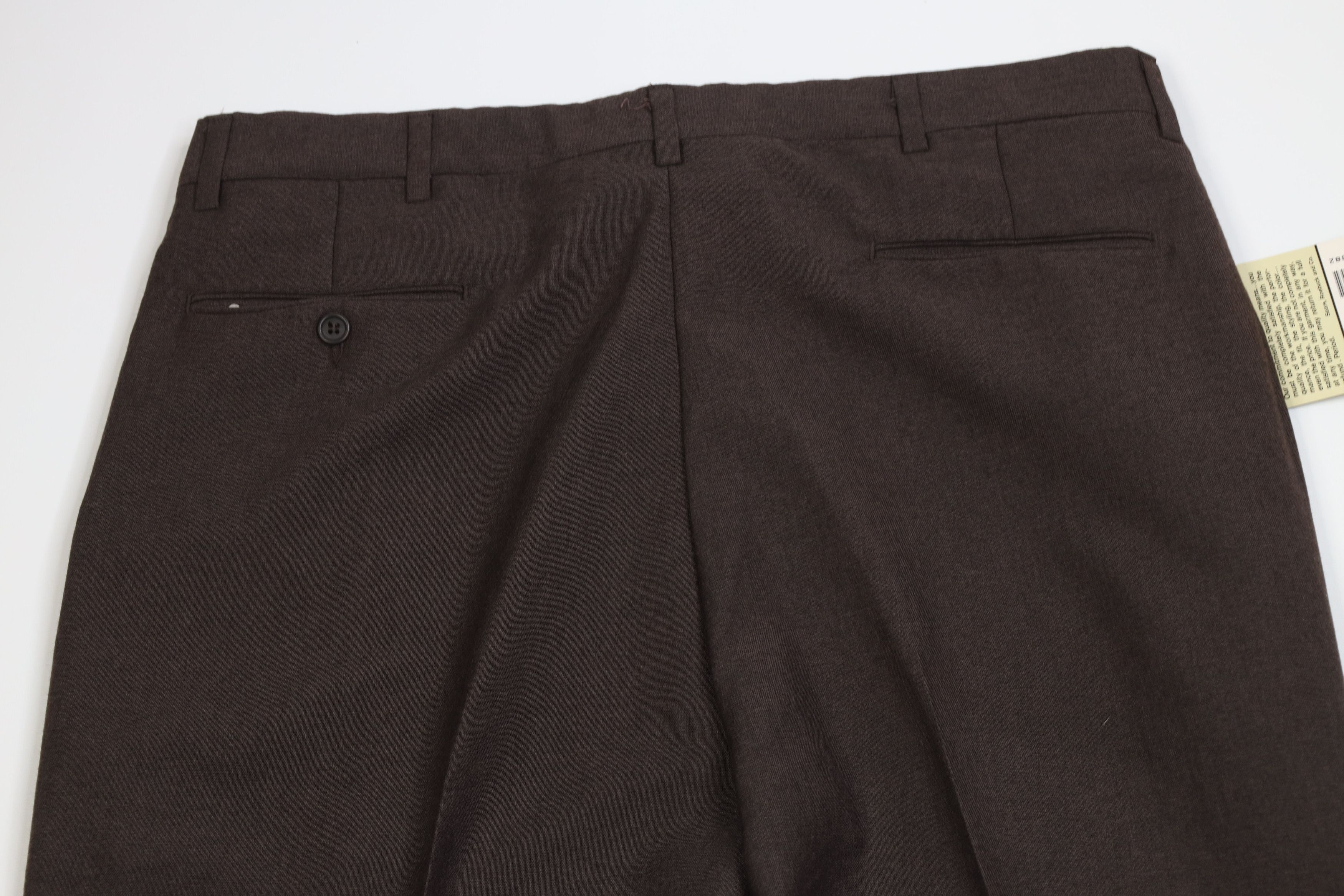 Vintage Deadstock Vintage 70s Streetwear Wide Leg Pants Brown USA Size US 38 / EU 54 - 11 Thumbnail