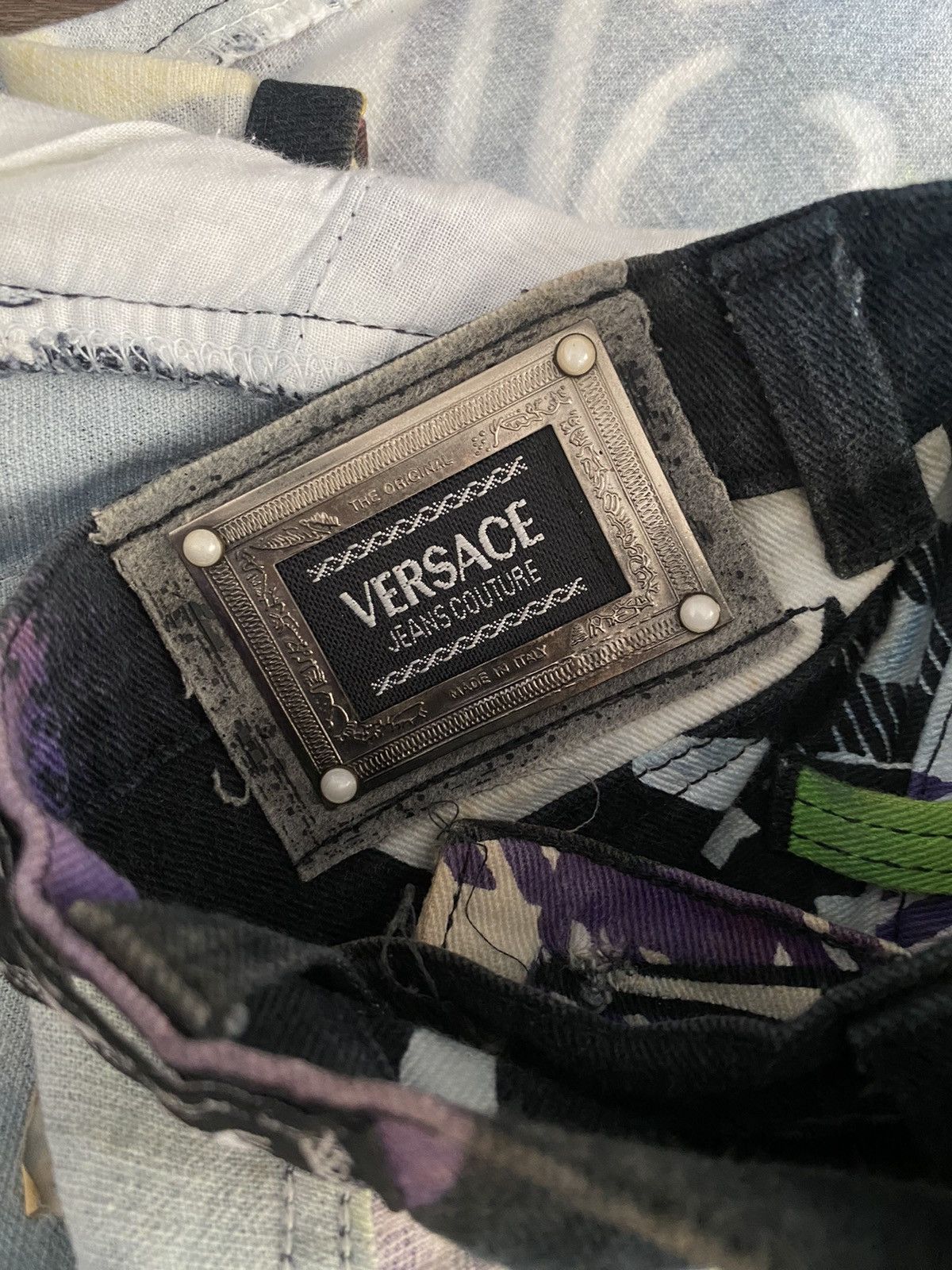 Versace 90s Versace Pantaloni Pants Size US 30 / EU 46 - 6 Thumbnail