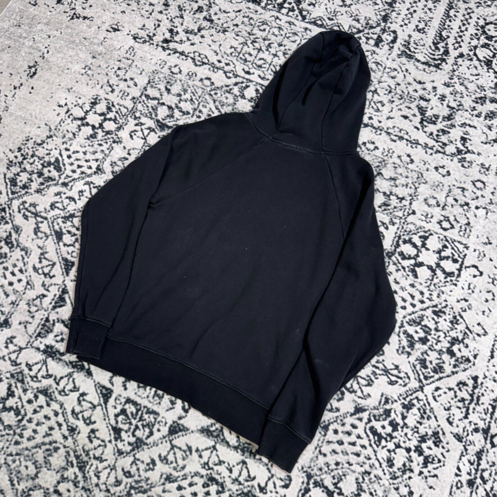 Nike × Vintage Nike Black Cotton Hoodie Size S 90s Multi Swoosh Rare Nocta Size US S / EU 44-46 / 1 - 13 Thumbnail