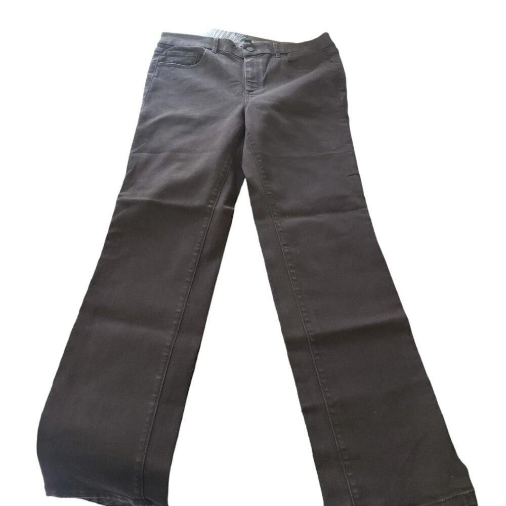 Ann Taylor CT913 Ann Taylor Black "The Straight" Jean Size 12 Size 34" / US 12 / IT 48 - 1 Thumbnail